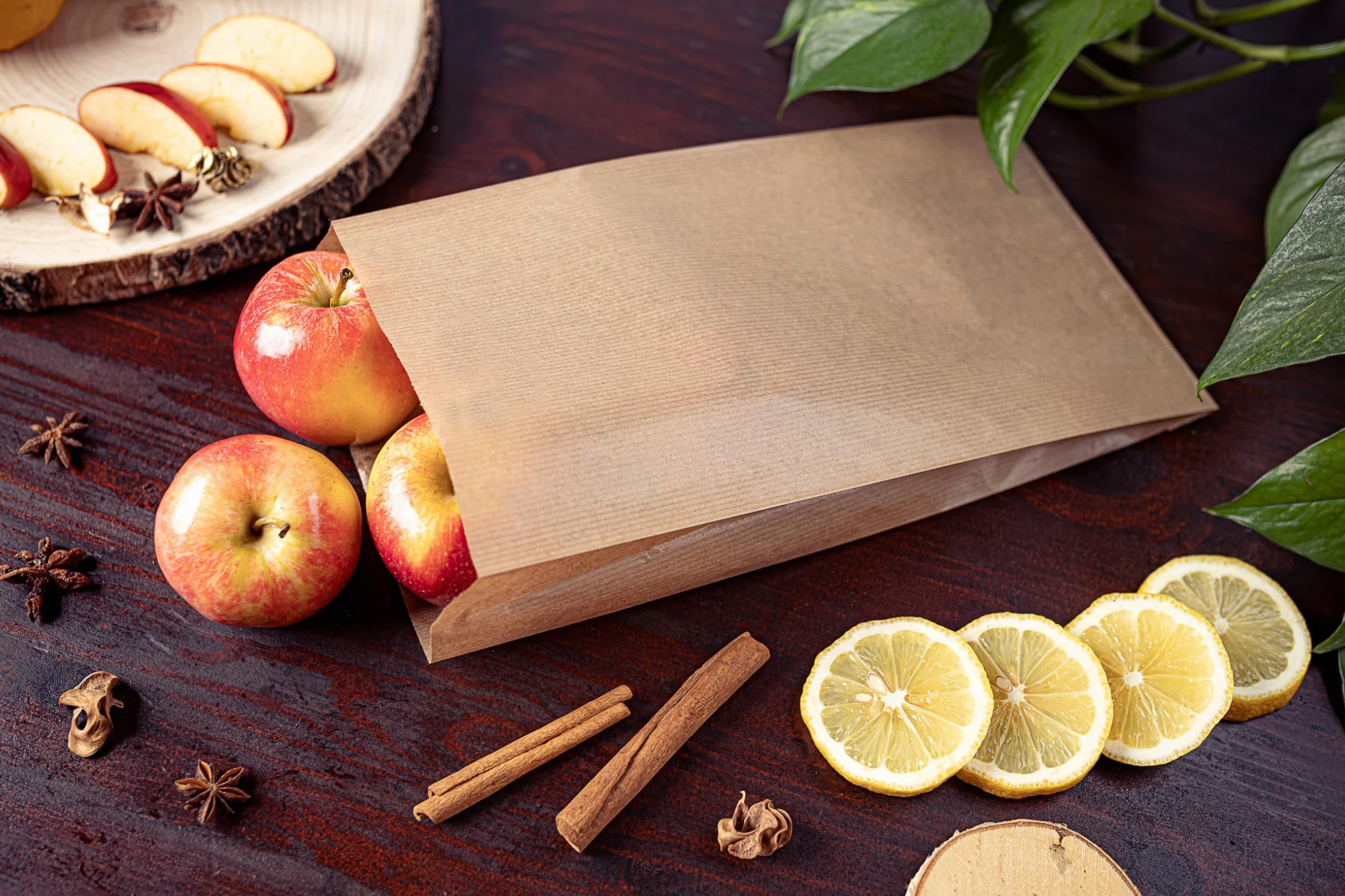 Sacchetti di Carta Kraft Marroni 12x4,5x21 cm 1000 Pz Sacchetto Regalo Alimenti