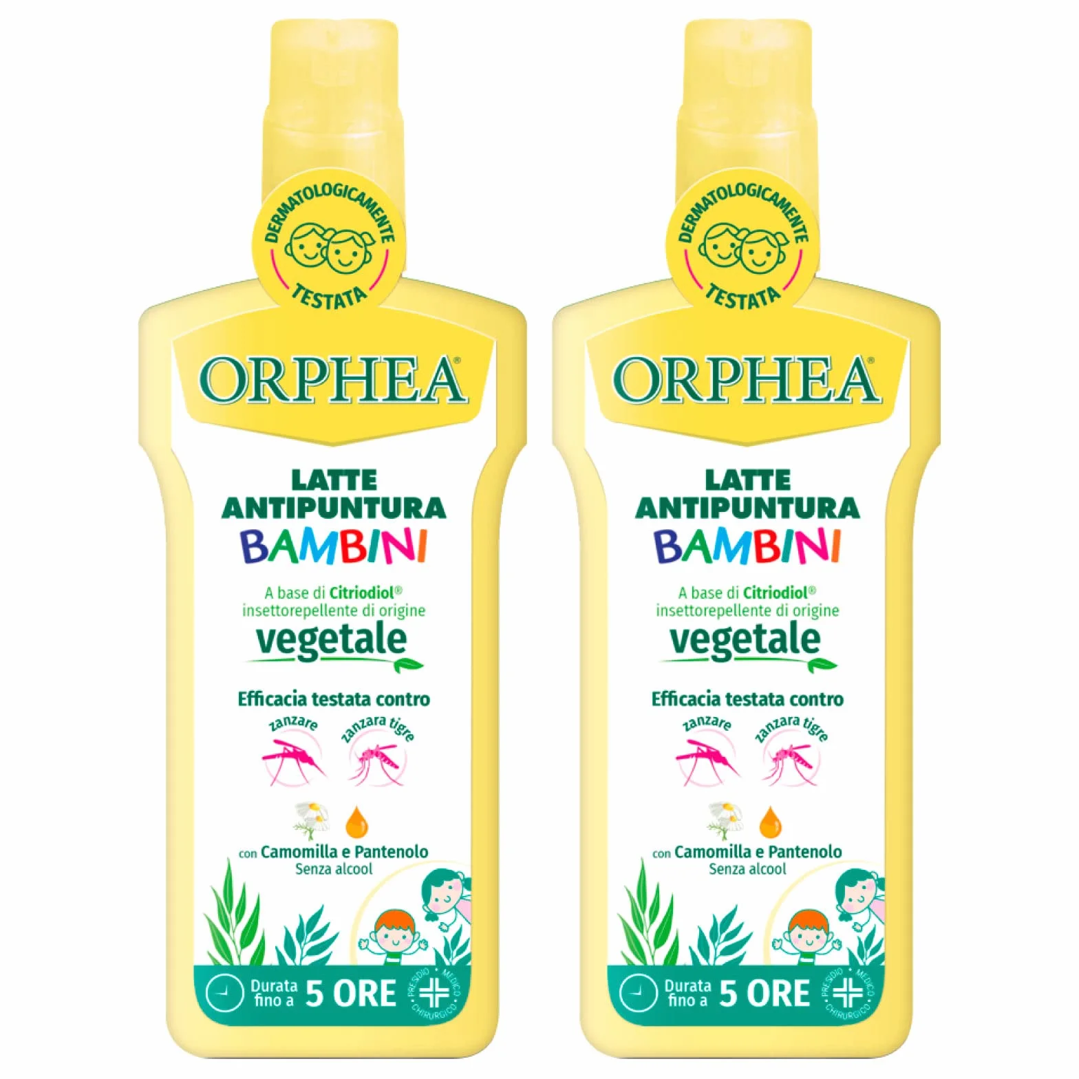 Orphea Antipuntura Delicato Spray Repellente Anti Zanzare e Zanzara Tigre 100ml