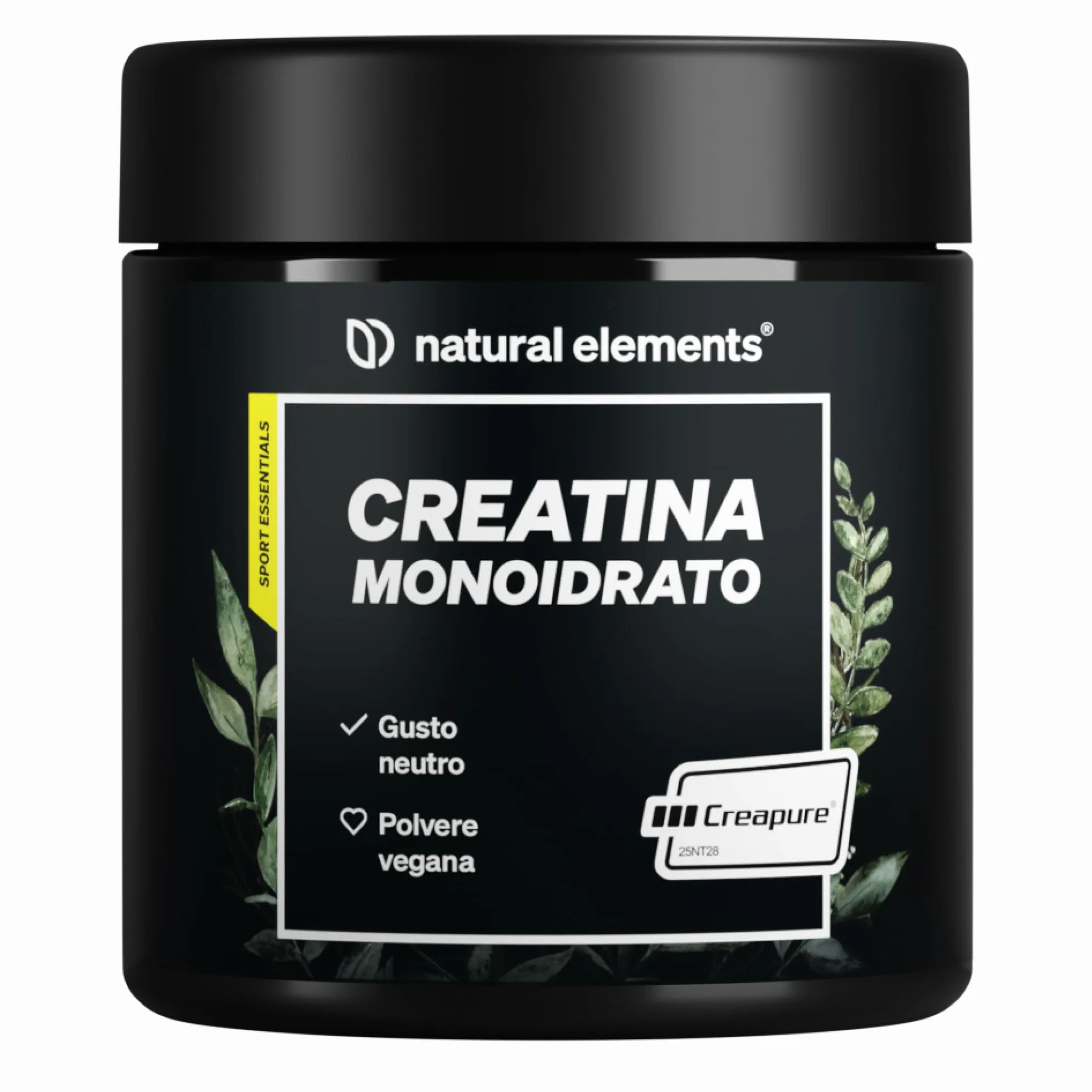 Creatina Monoidrato in Polvere - Materia prima di marca Creapure® - 147 porzioni (500 g) - Ultrafine: Mesh Factor 200 - Insapore e vegan - Polvere Pura senza Additivi Superflui - Prodotta in Germania