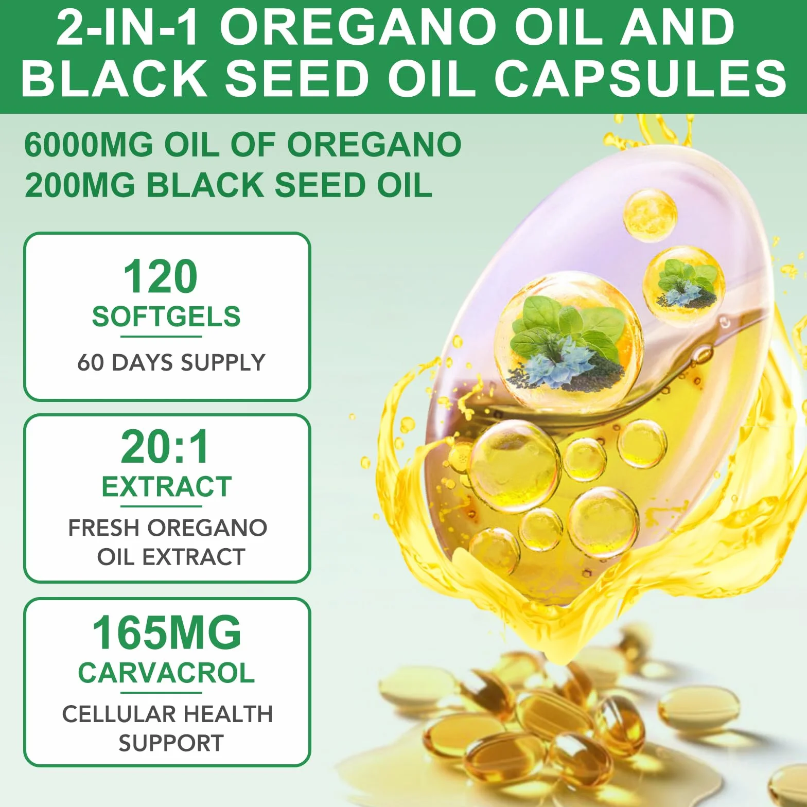 Olio essenziale di origano - Capsule