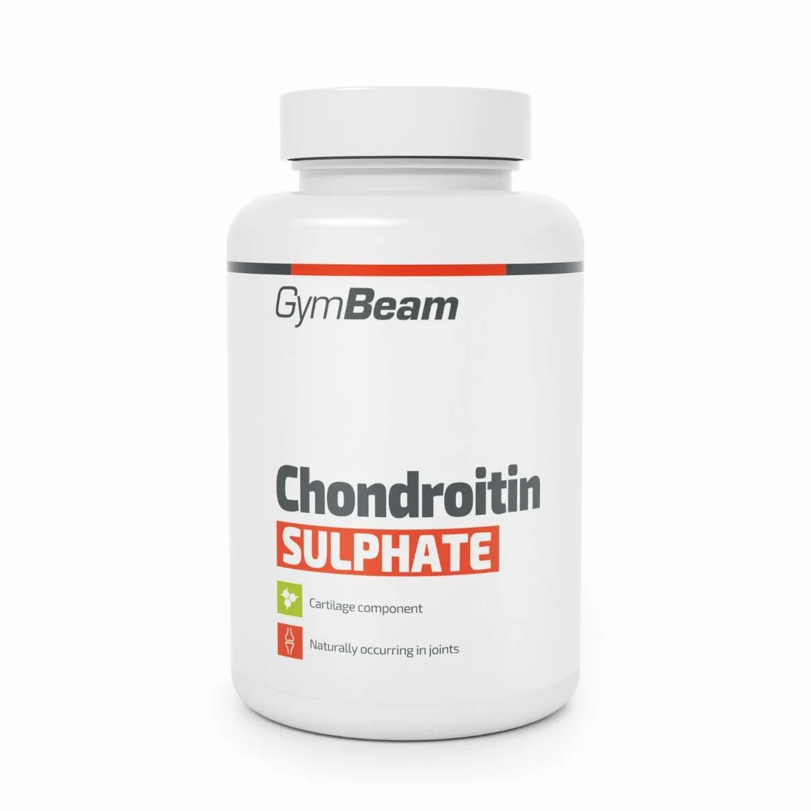 GymBeam Condroitina Solfato Integratore per Protezione Articolare - Rigenerazione dei Tessuti - Ideale per Atleti e Benessere Articolazioni - Pratiche Compresse Facili da Assumere, 90 cps