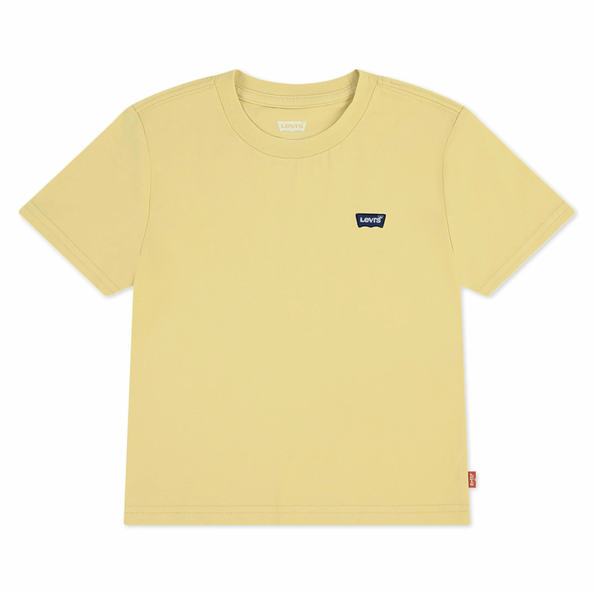 Levi's T-Shirt con Logo Batwing sul Petto Rosso Bambino