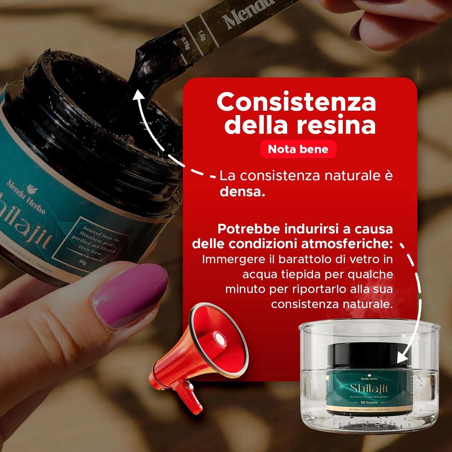 Himalayan Shilajit Resina Puro Originale 50 g | 100% Originale con Acido Fulvico e Acido Umico | Oltre 85 Minerali ed Oligoelementi | Vitalità ed Energia Naturale per Uomini