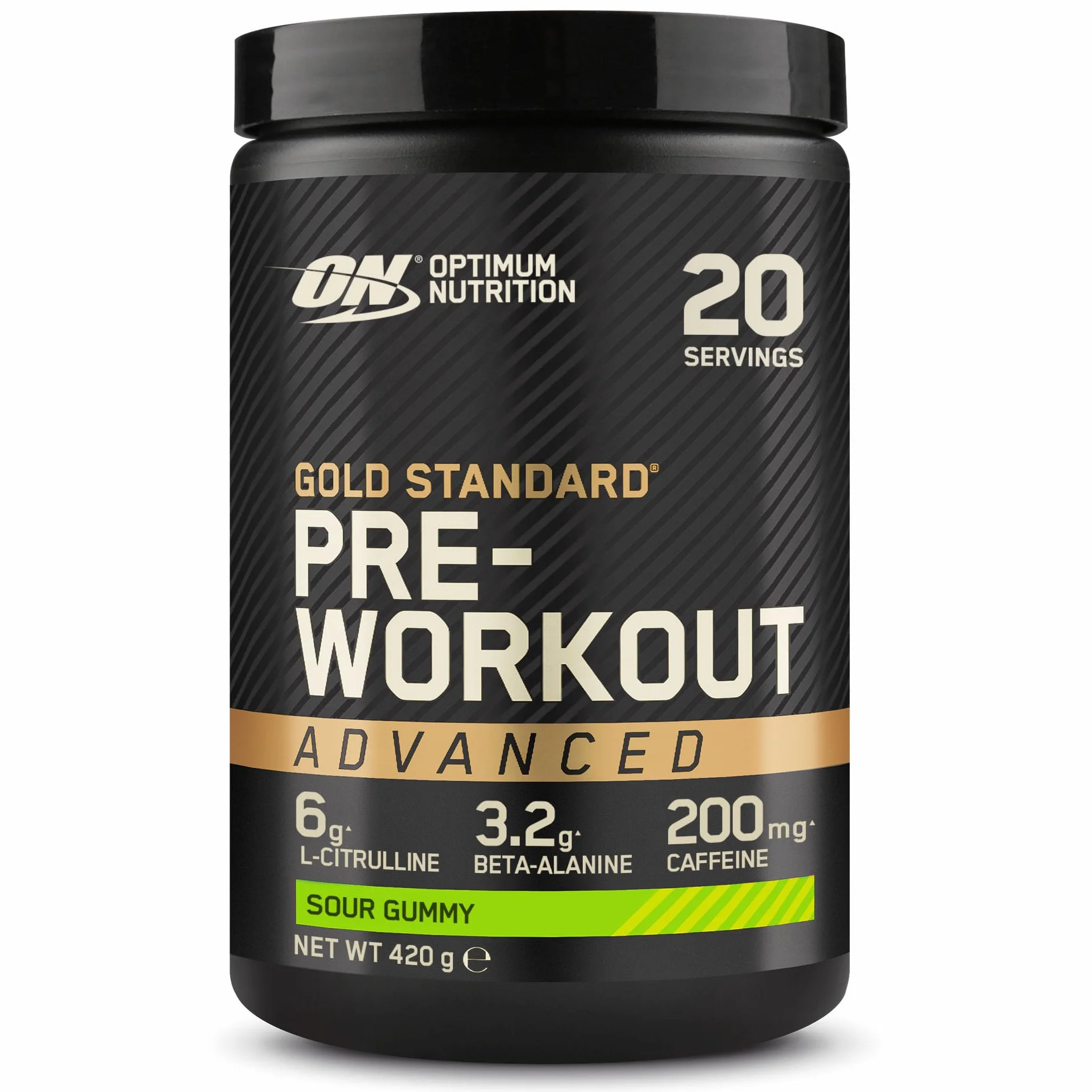 Optimum Nutrition Gold Standard Pre Workout Advanced Sour Gummy 420g