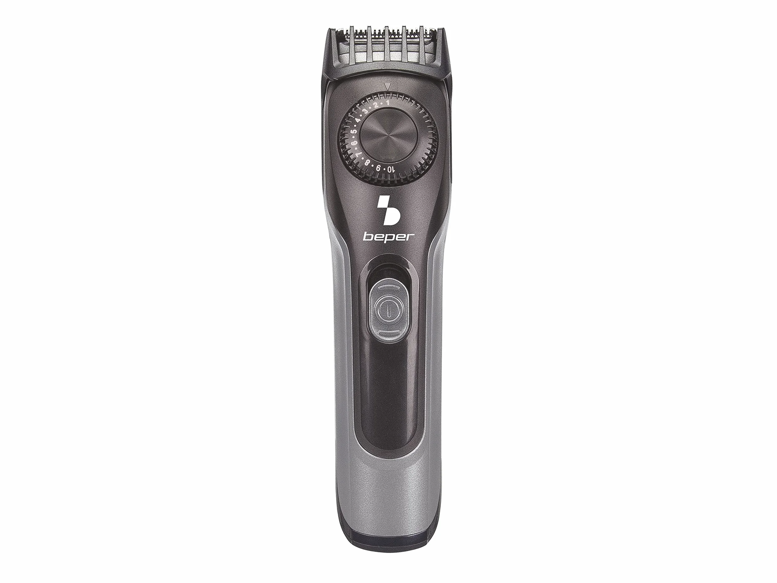 Beper 40.332 Regolabarba ricaricabile lame in acciaio inossidabile 20 lunghezze USB