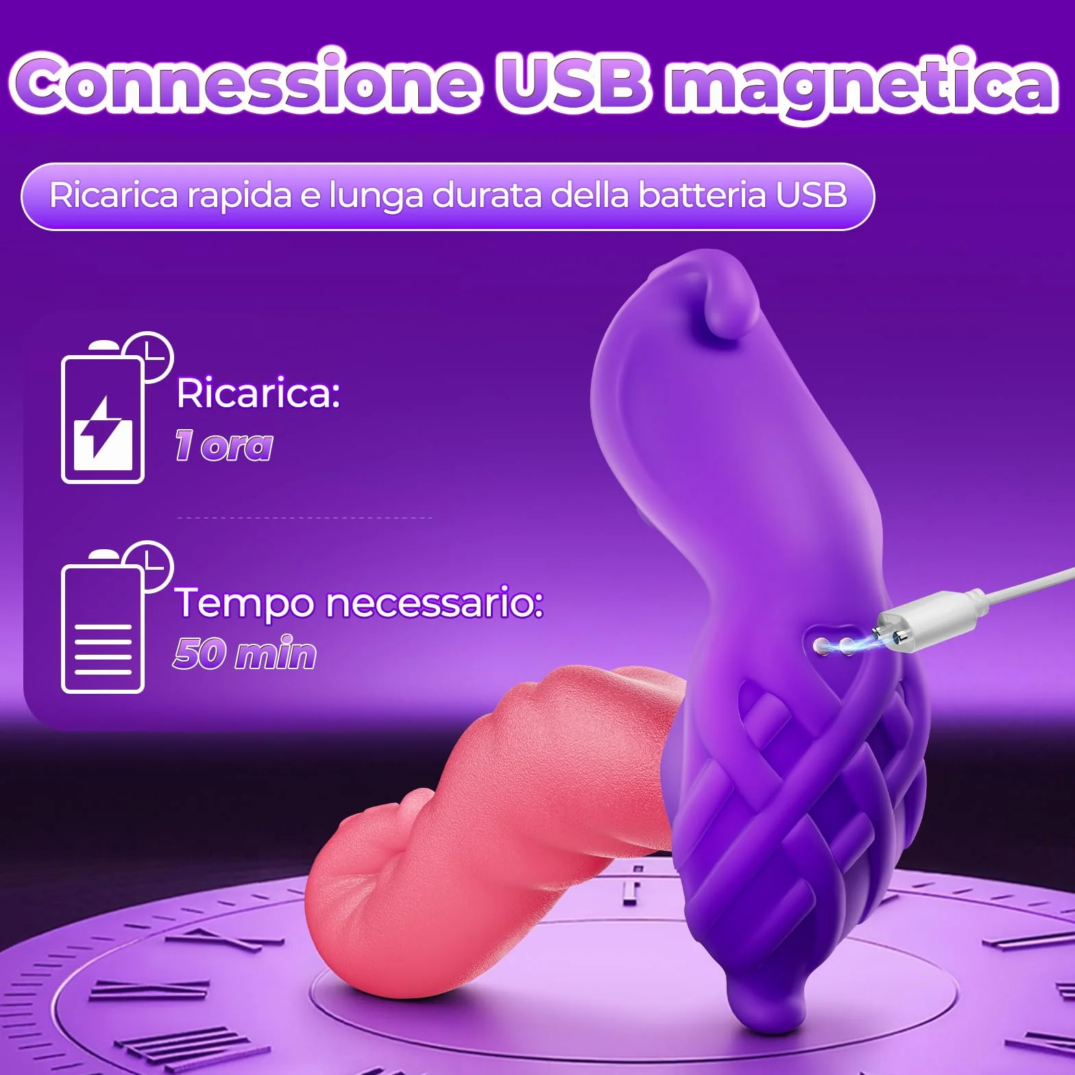 Vibratore per Masturbatore Uomo, Stimolazione Prostatica per Uomini con 5 Funzioni di Urto Peristaltico e 8 Vibrazioni, Plug Anale Dilatatore Donna, Vibratore Anale per Uomini e Coppie Sex Toys