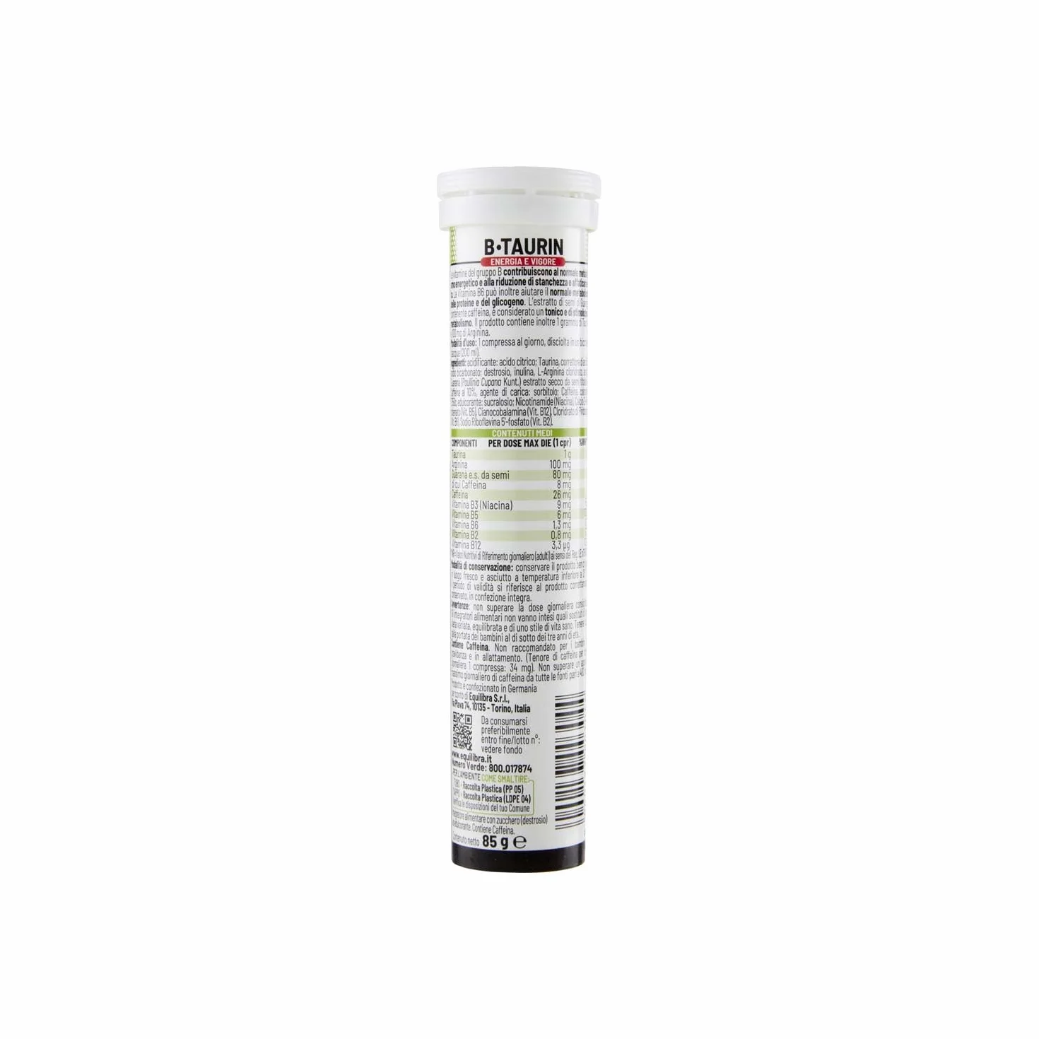 Equilibra B-Taurin 20 Compresse, 85g