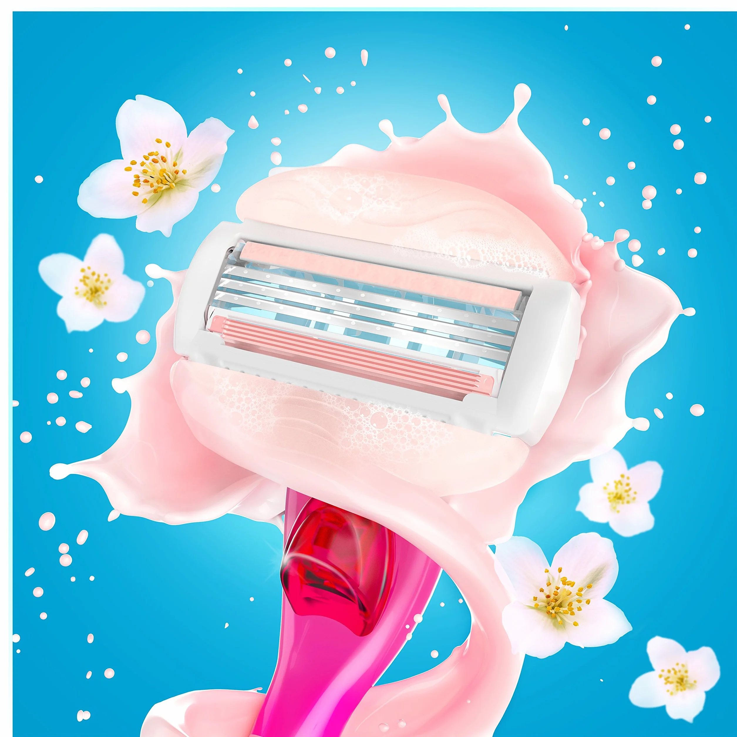 Gillette Venus ComfortGlide Spa Breeze rasoio da donna manico riutilizzabile set 2 ricariche 3 lame