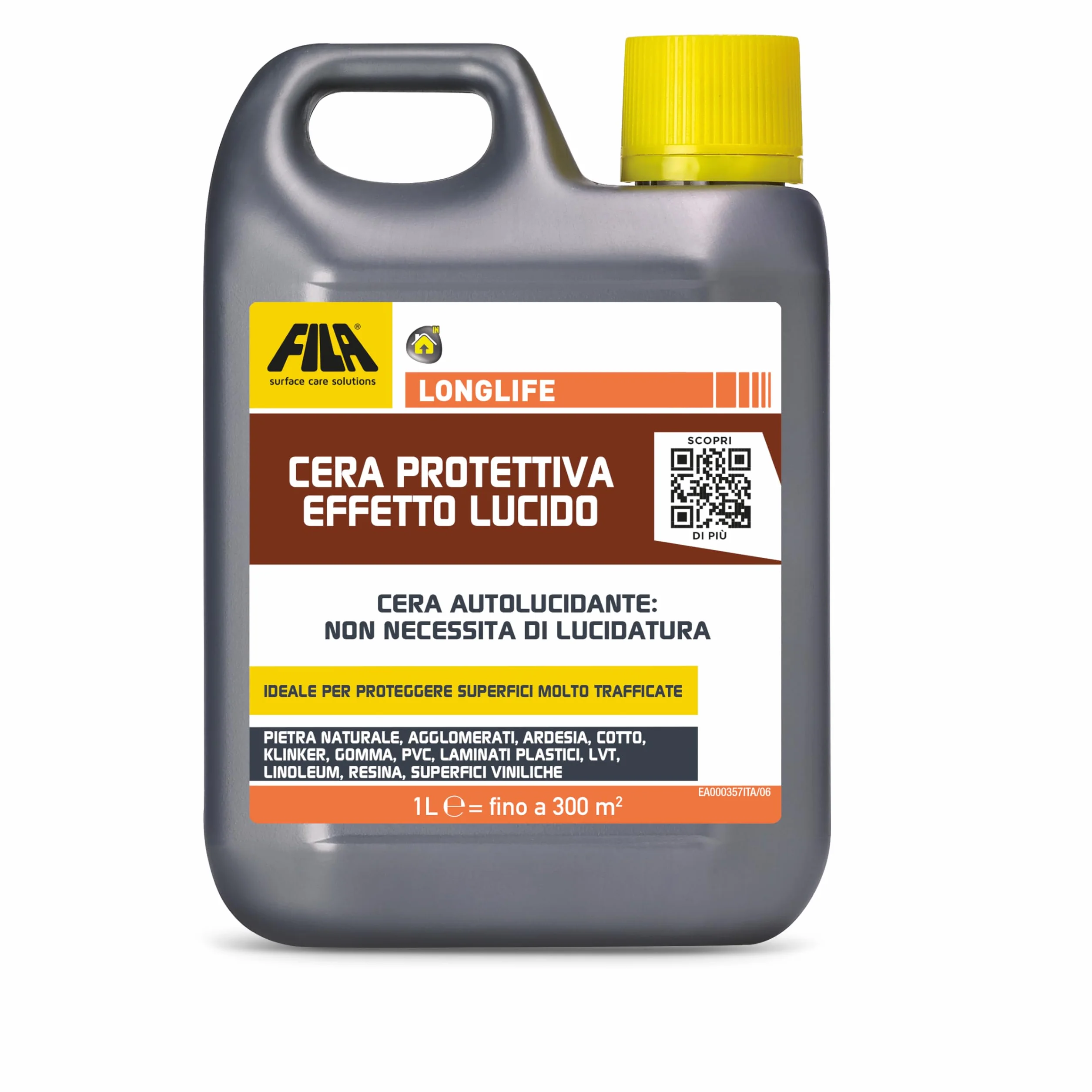 Fila LONGLIFE Cera per Pavimenti Autolucidante 1L