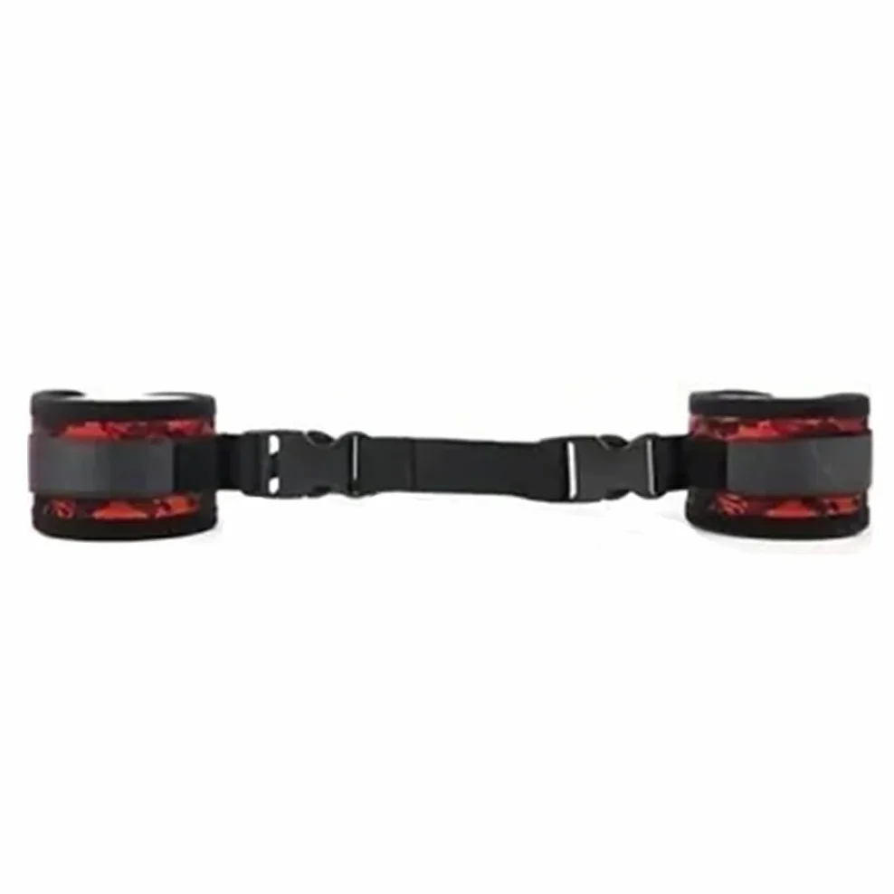 HAZURE Rêštráints Accessorio per Coppia da Donna Giocattolo Regolabile Sexy in Pelle, Rosso