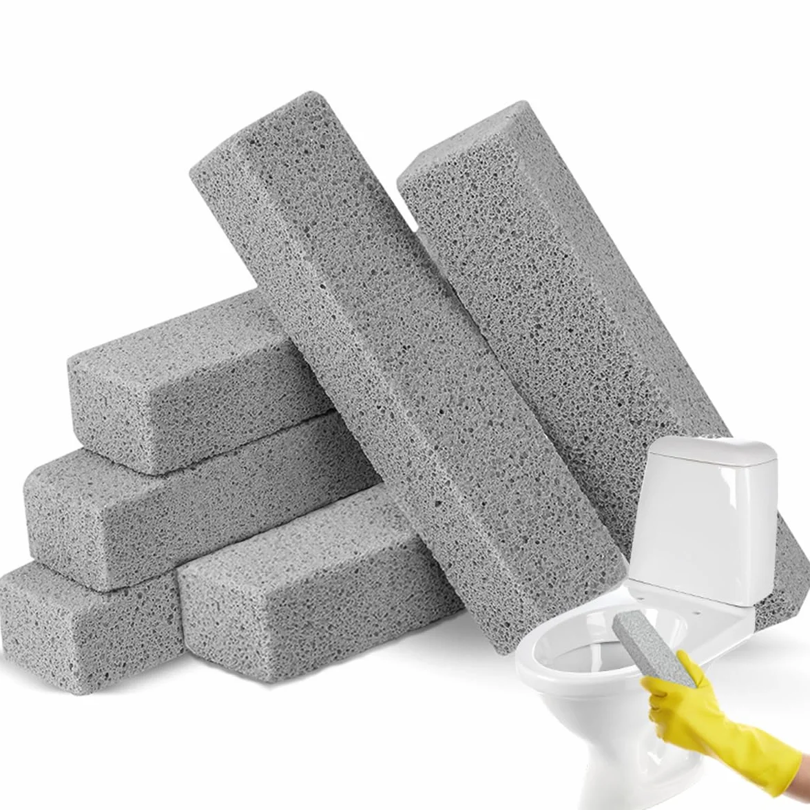 Pietra Pomice per WC 6 Pezzi, Pumice Stone Cleaning Block per Bagno e Cucina