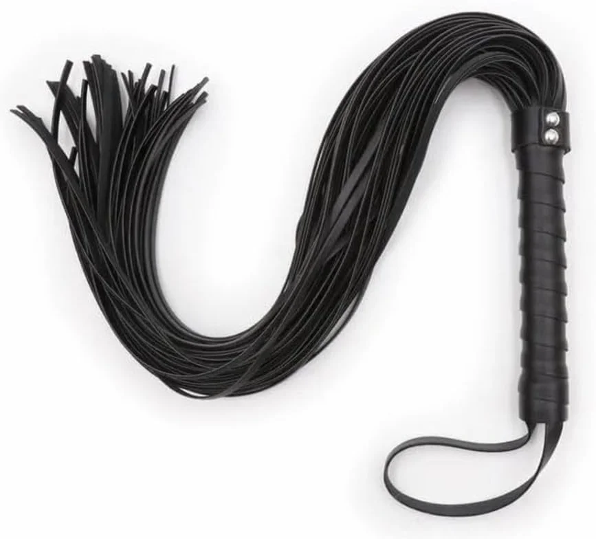 Frusta in Pelle Multifunzionale con 2 Unghie, Accessori Cintura Equitazione Regalo Coppie H30