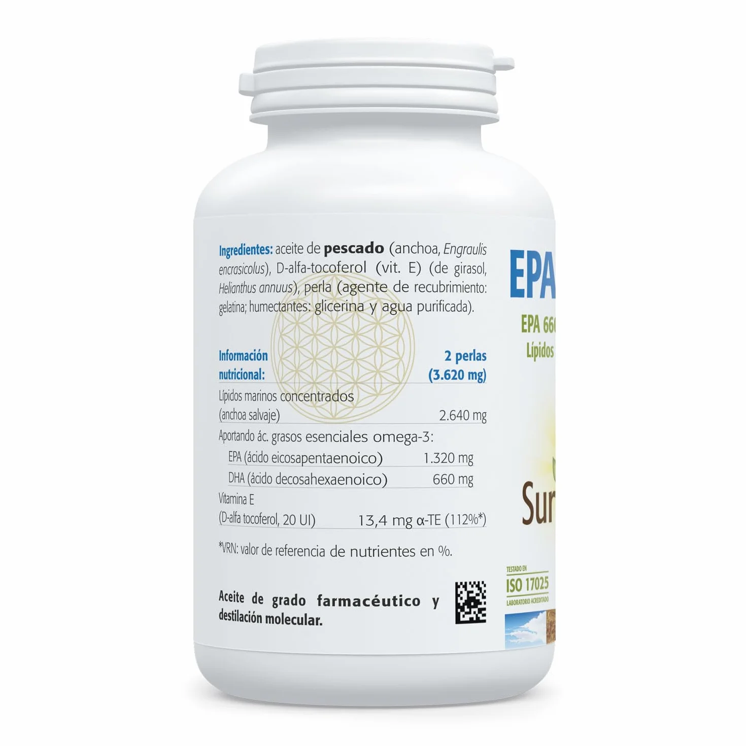 SURA VITASAN EPA OMEGA 3 1414 MG 60 PERLAS