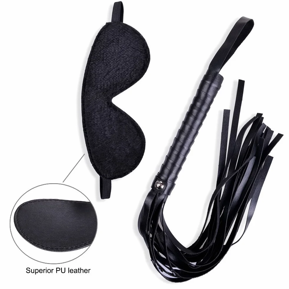 Utimi SM Set Bondage 11 Accessori per Bondage Kit bondage Regolabile per Adulti