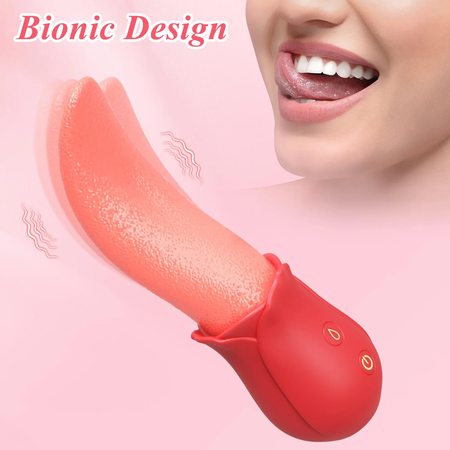 Giocattoli Sessuali Per Donne, Vibratori Realistici Per Leccare La Lingua Per Capezzoli, Vibratore Per Capezzoli Con 10 Vibrazioni, Sex Toys Per Adulti Per Coppie Di Donne