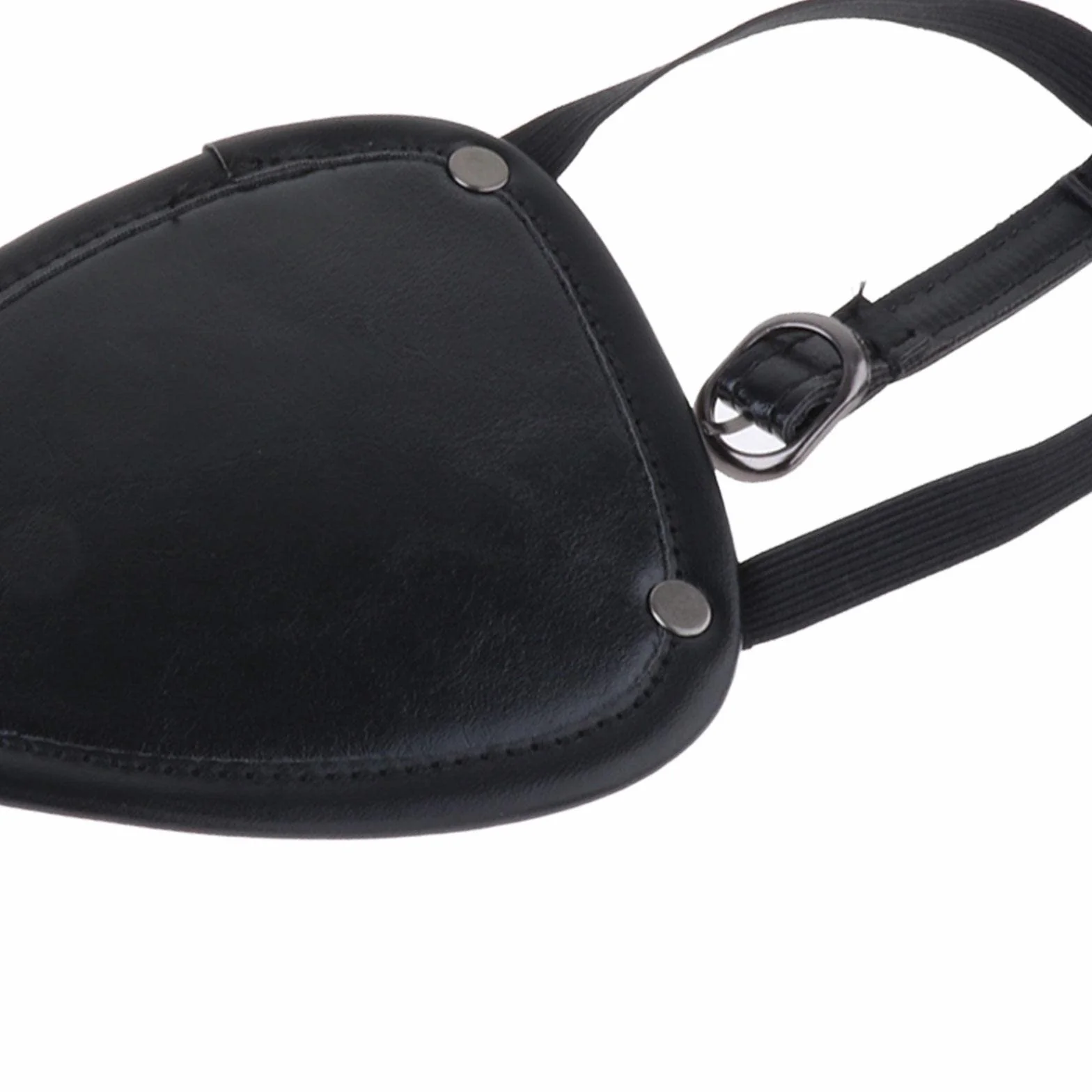 Benda per occhi da pirata regolabile 13x10 cm per cosplay adulti