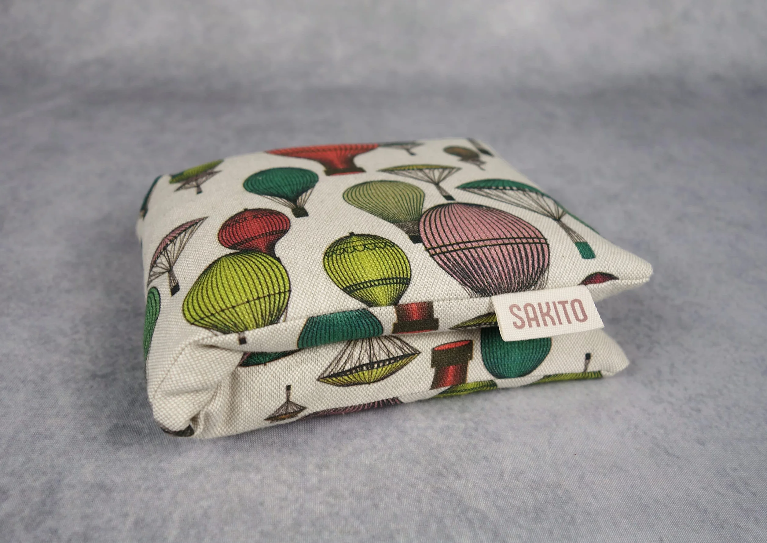 Cuscino Riscaldabile Inodore (35x12 cm) - Termico Microonde - Borsa Termica Con Semini Riscaldanti - Scaldino Con Semi di Grano Non Profumato
