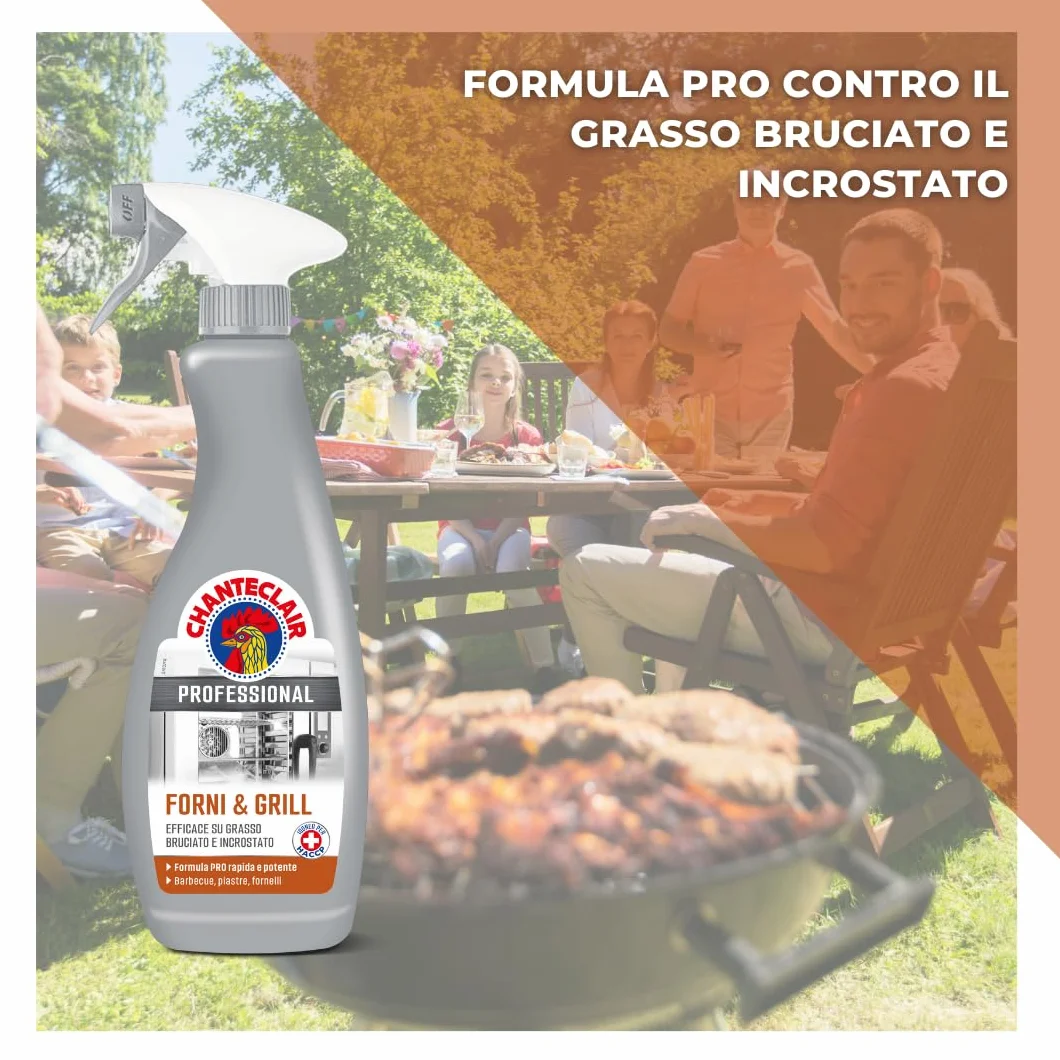 CHANTECLAIR SGRASSATORE FORNI 700 ml