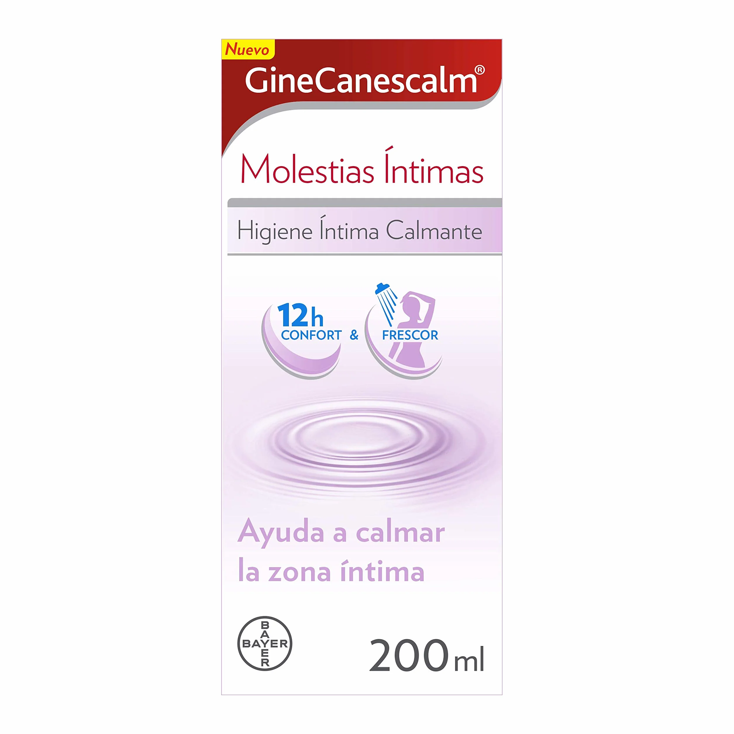 Ginecanesten GineCanescalm Gel Higiene Íntima Calmante Candidiasis Vaginal Irritación Vulvar 200 ml