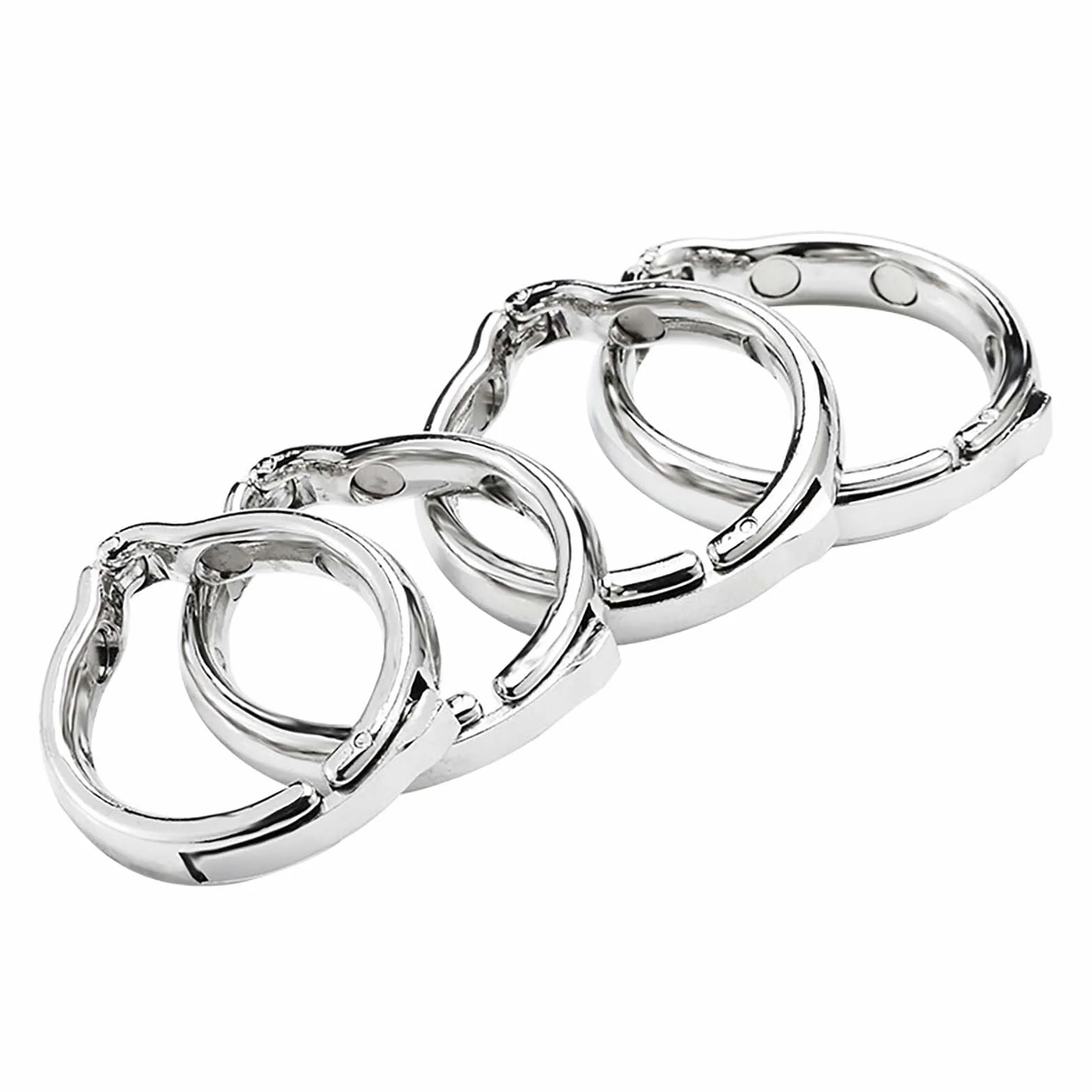 Anelli per allenamento regolabili in acciaio inossidabile E04IT 24-26mm