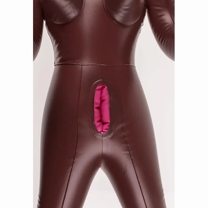 Bambola gonfiabile mini per feste, addio al celibato, 66 cm, 3 motivi assortiti, rosa, con confezione regalo