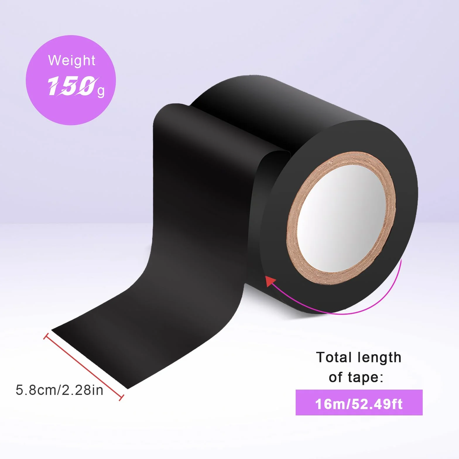 Qoosea Nastro di Vincolo BDSM Cinghia in PVC Statico Riutilizzabile per Coppie Lunghezza 52.49 Piedi Ideale per Giochi Sensuali e Avventure di Bondage(2 Pezzi)