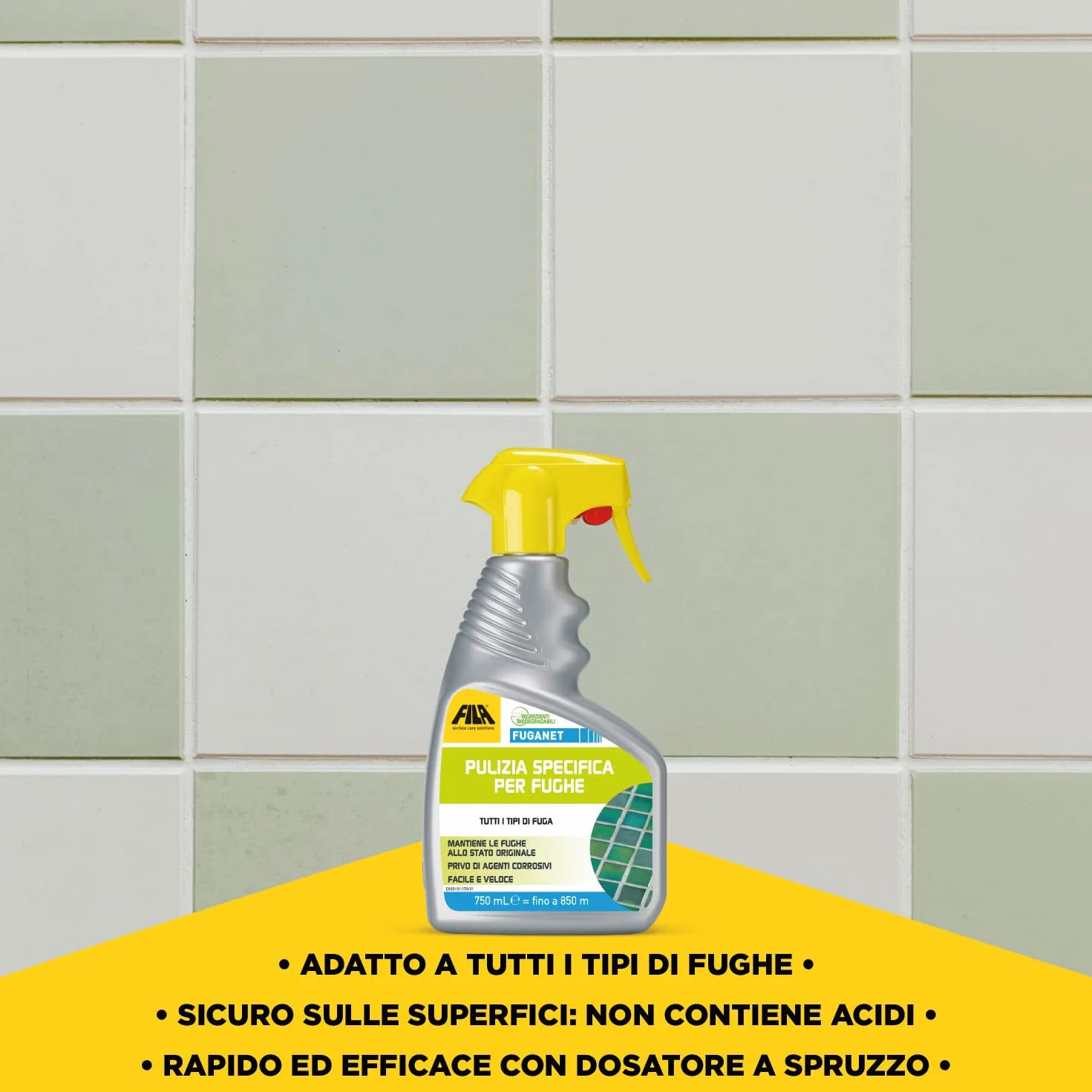 FILA FUGANET Pulizia Specifica per Fughe 750ml