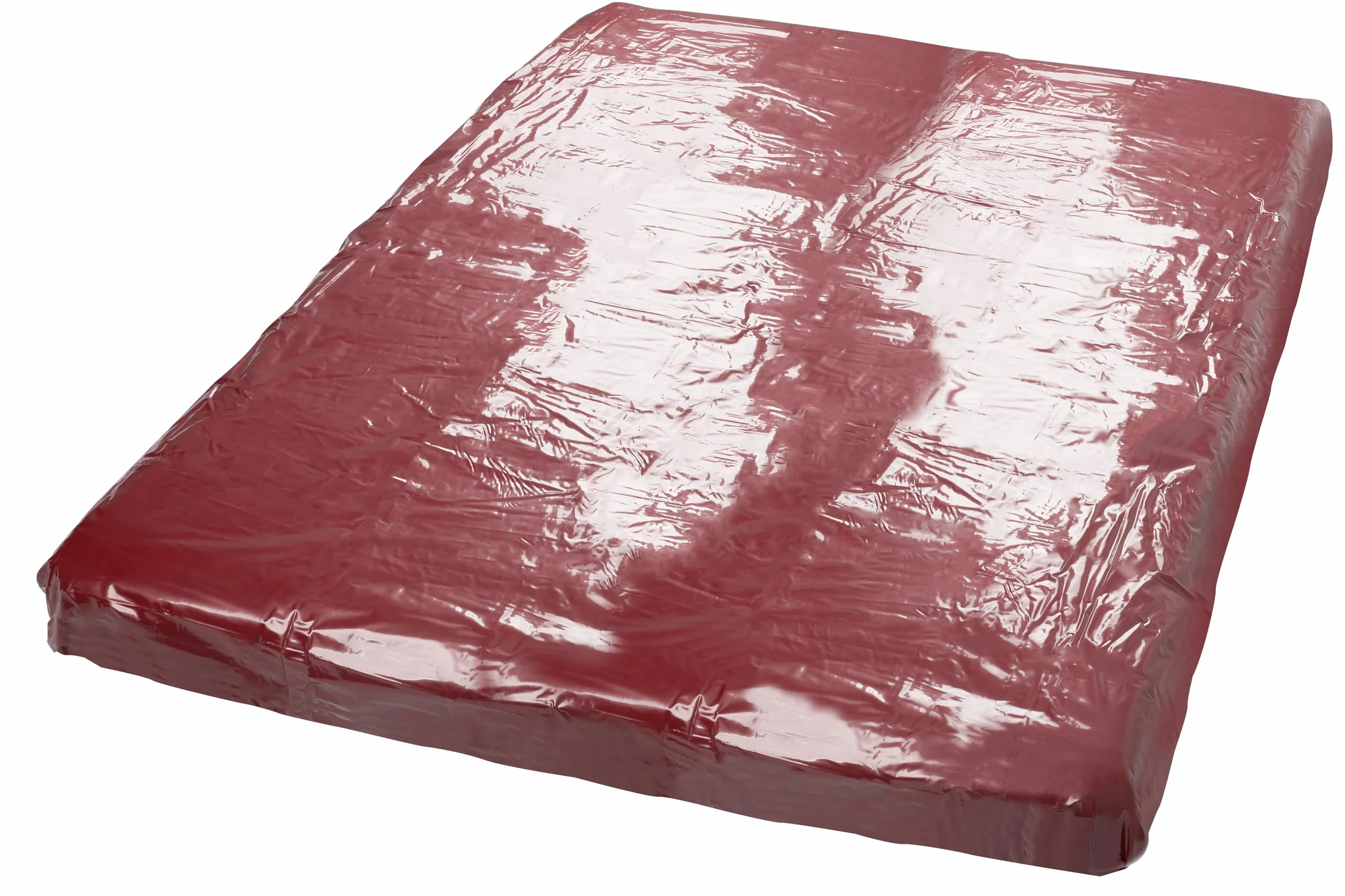 PVC Flat Bedsheet Doble Rojo
