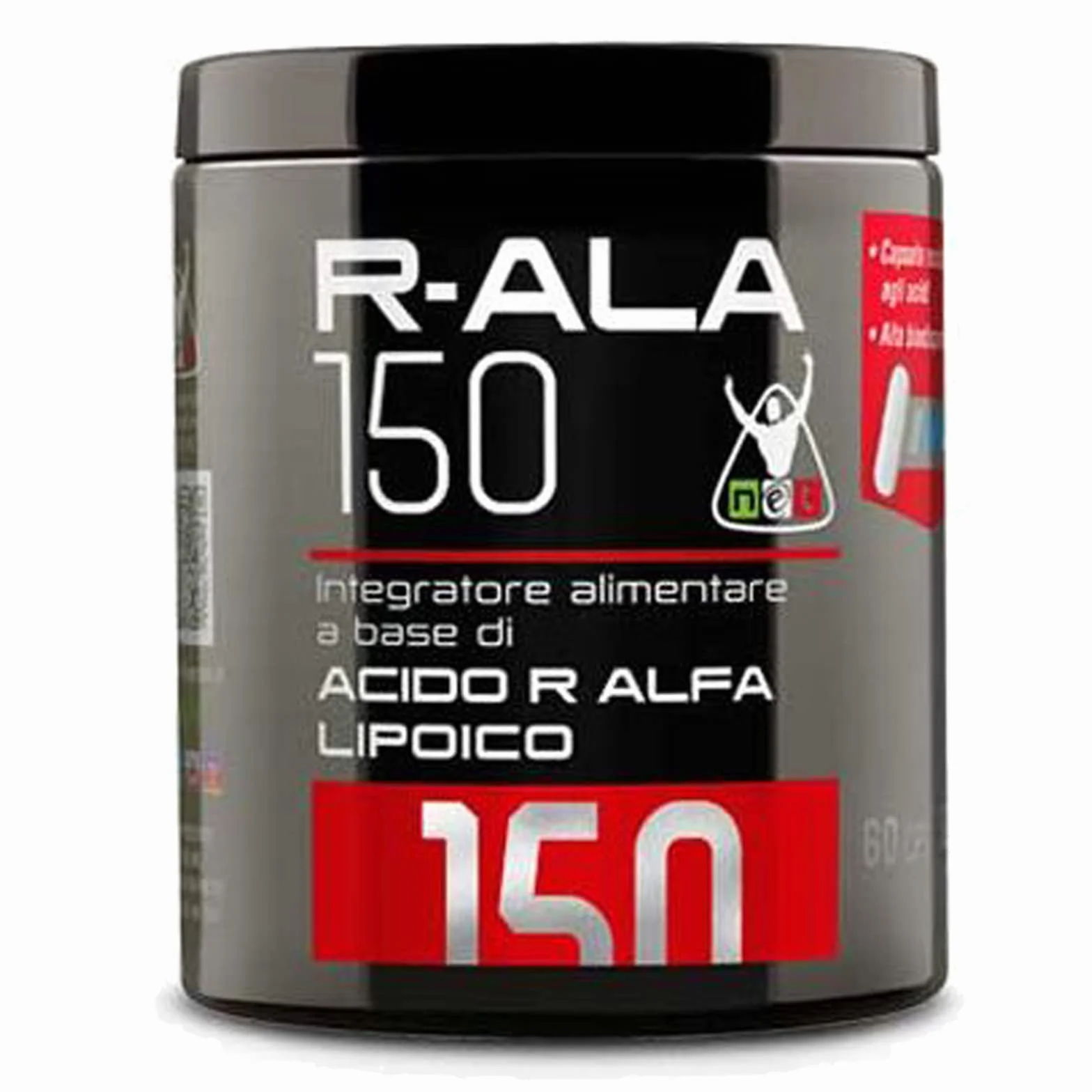 R-ALA 150 Acido Alfa Lipoico 60 Capsule NET Integratori