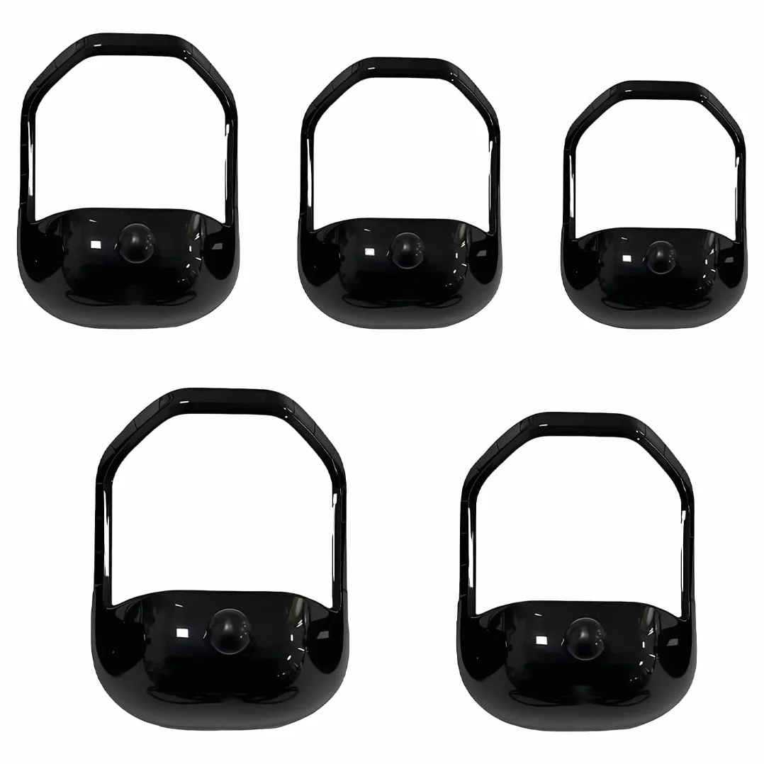 5 Pezzi Sagoma Per Barba Modellatore Barba Attrezzo Per Styling Contorno Barba Aiuto Per Rasatura Plastica Per Uomini Accessorio Per Rasatura Ner