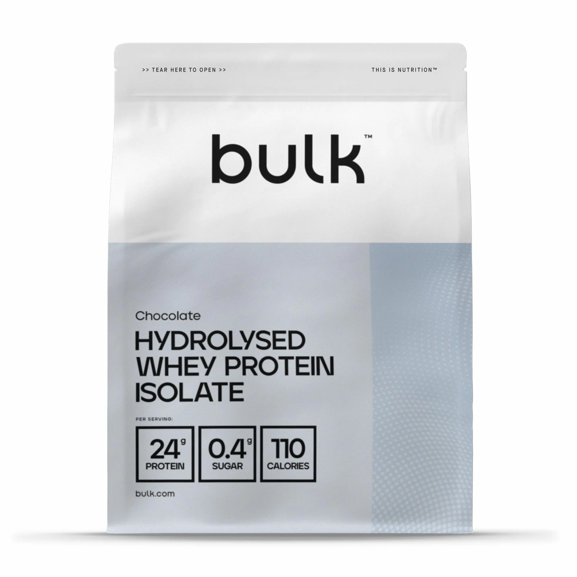 Bulk Hydrolysed Whey Protein Isolate Chocolate 1 kg 83 Porzioni