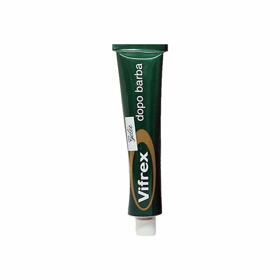 3 tubi Gel Dopo Barba Rasatura Rinfrescante idratante tonificante, emolliente Vifrex tubo da 50 ml Dermatologicamente testato