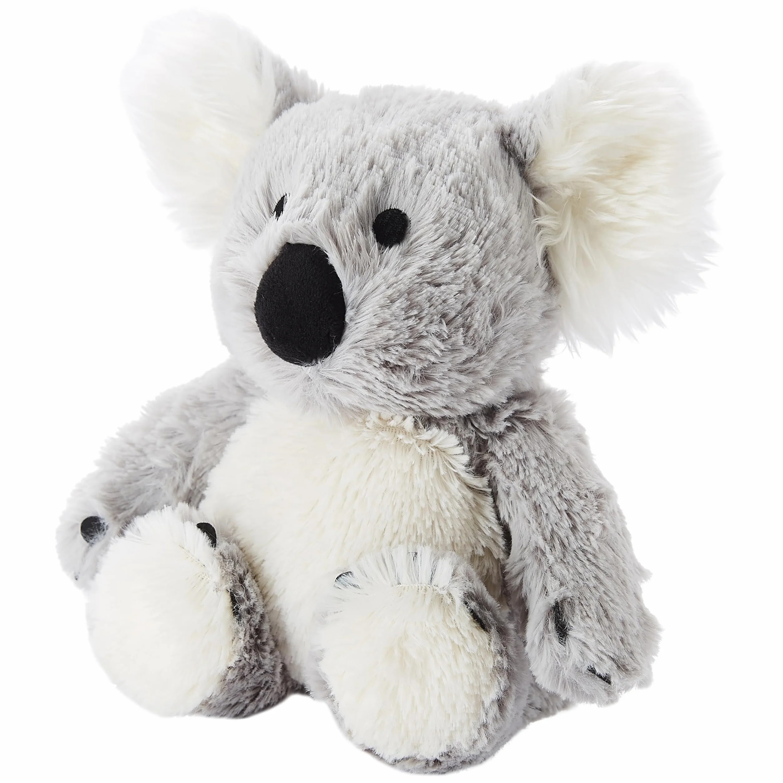 Warmies Cuscino termico Koala in peluche, riscaldabile al microonde, caldo o freddo, morbido peluche al profumo di lavanda francese, soffice e soffice cuscino termico