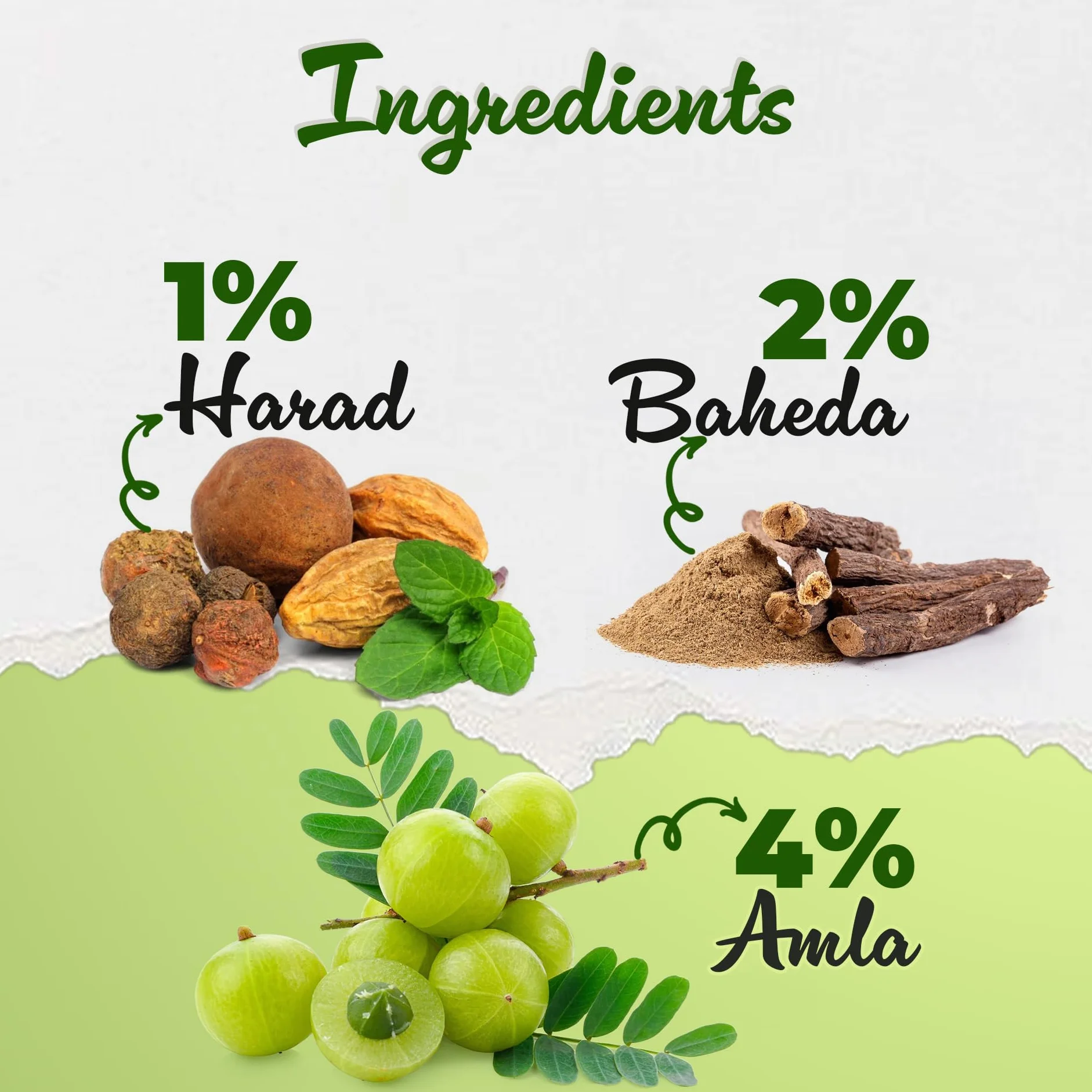 Vaidban Triphala Fine Powder/Churna - Migliora la digestione (120 Gm)