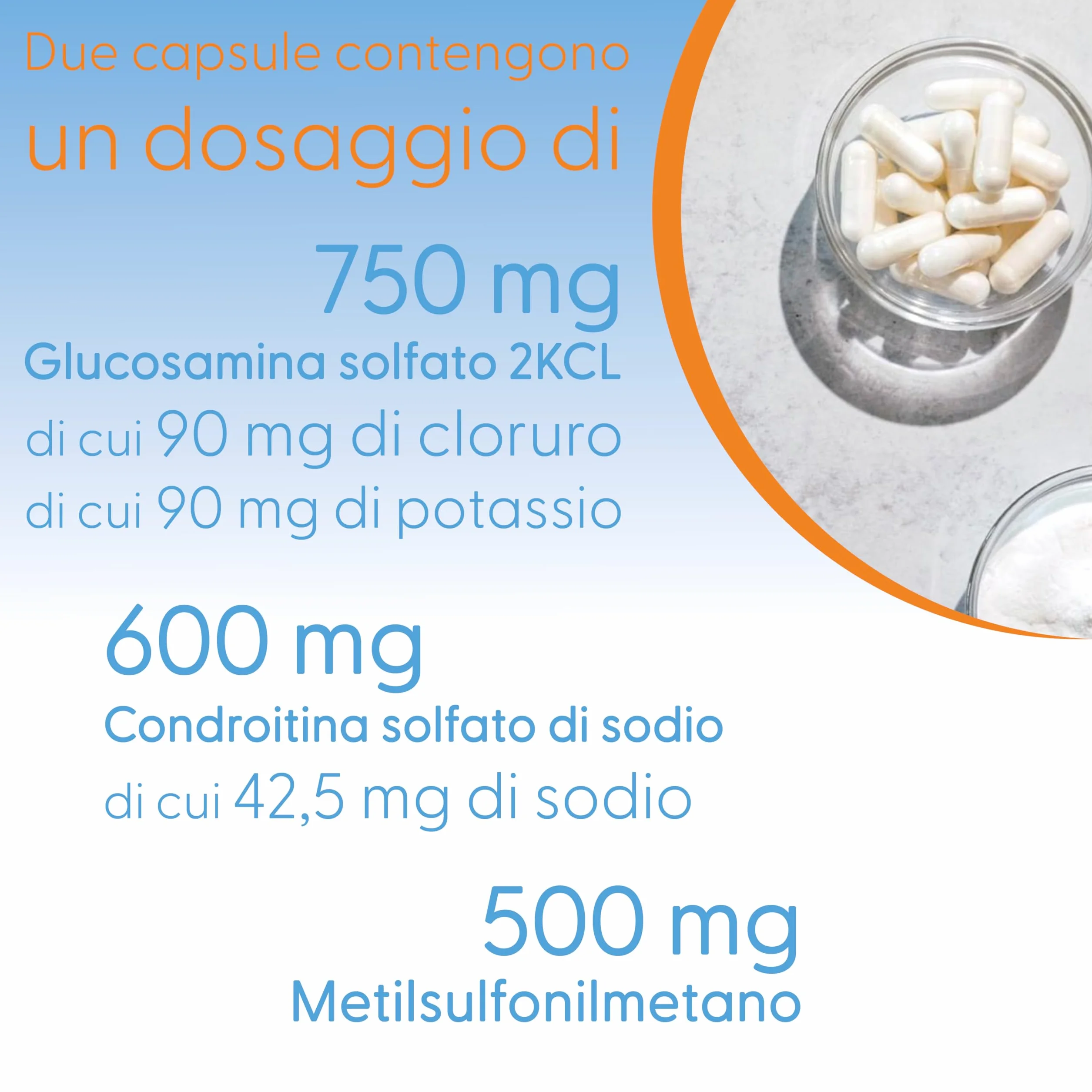 Doctor's Best, Glucosamina-Condroitina MSM, con OptiMSM, 360 Capsule, Testato in Laboratorio, Senza Soia, Senza Glutine, Non OGM