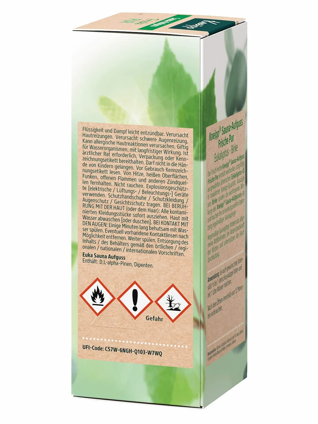 Kneipp Sauna-Aufguss Frische Pur, 100 ml Soluzione