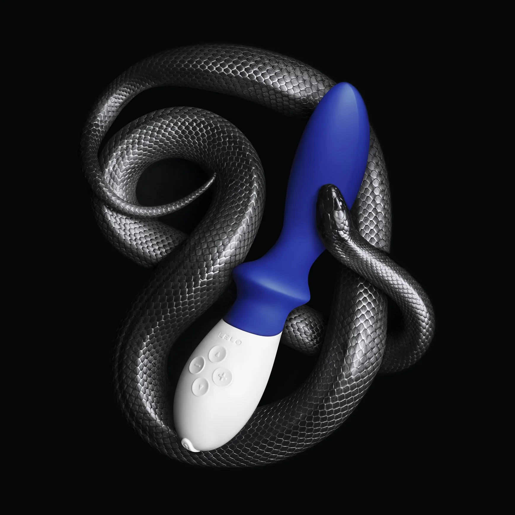 LELO LOKI Massaggiatore personale per Uomo con 6 Impostazioni di Potenza, Giocattolo per Piacere personale per Maschi Adulti, Sex Toys, Federal Blue