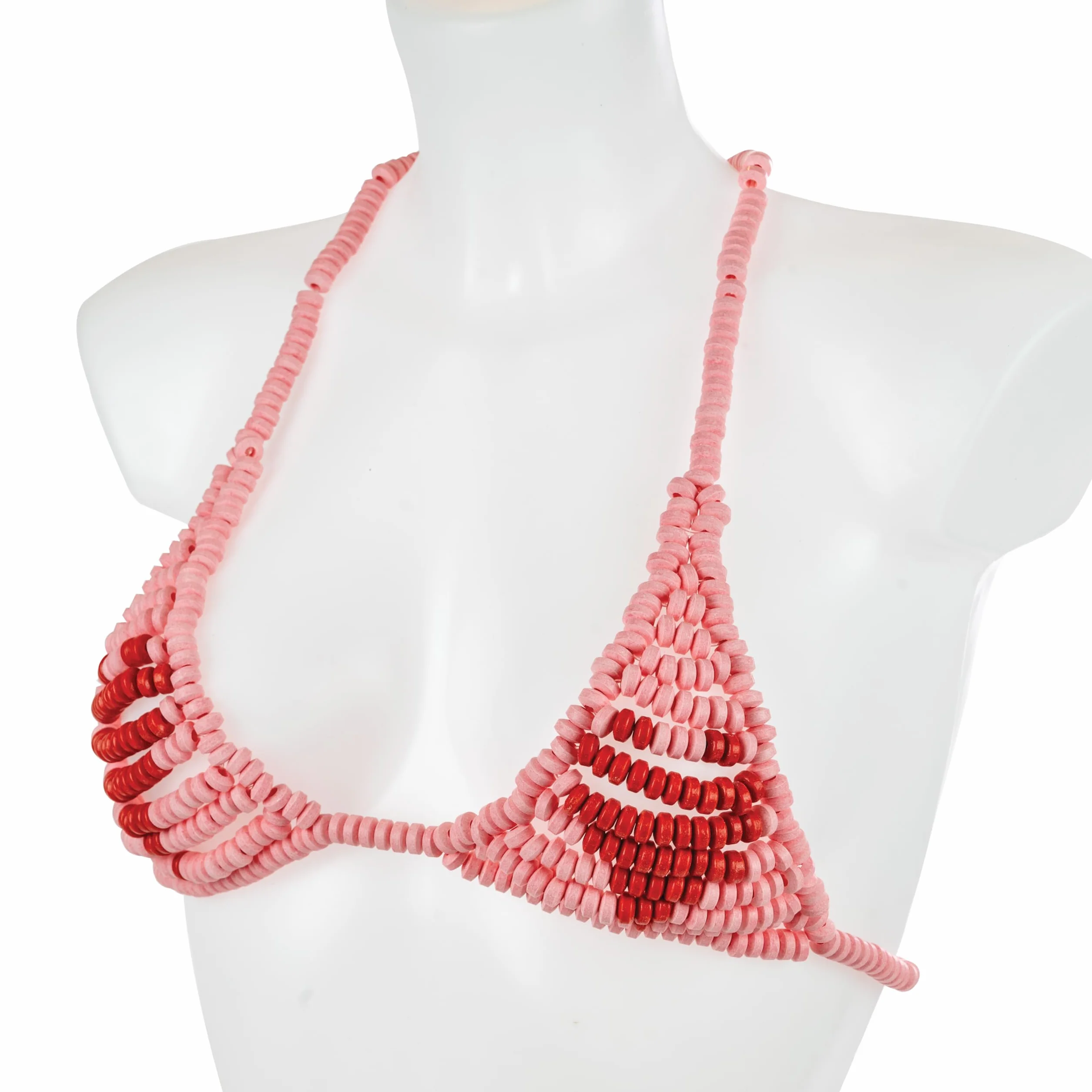 Spencer & Fleetwood, set reggiseno e perizoma Candy – gusto fragola, regalo divertente per coppie, regalo divertente novità – taglia unica