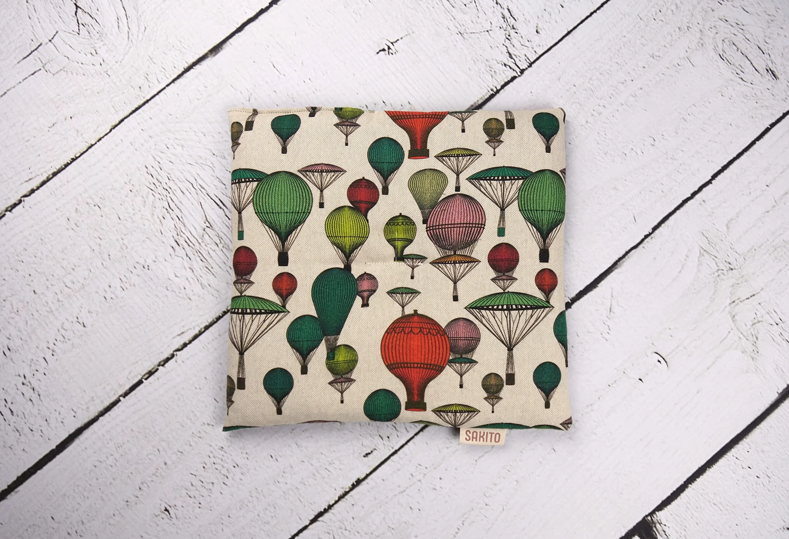 Cuscino Riscaldabile Termico Inodore - Borsa Semini Riscaldanti per Microonde (25x25 cm)
