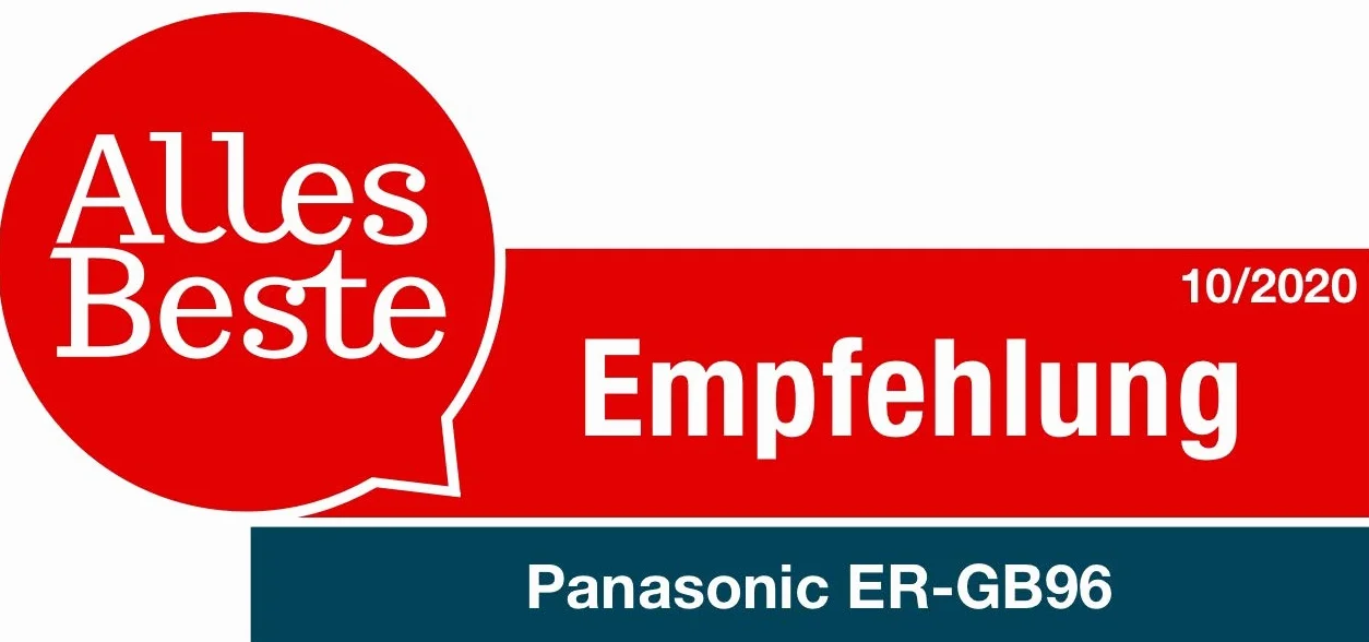 Panasonic ER-GB96-K503 trymer do brody i włosów, 58 długości strzyżenia, czarny