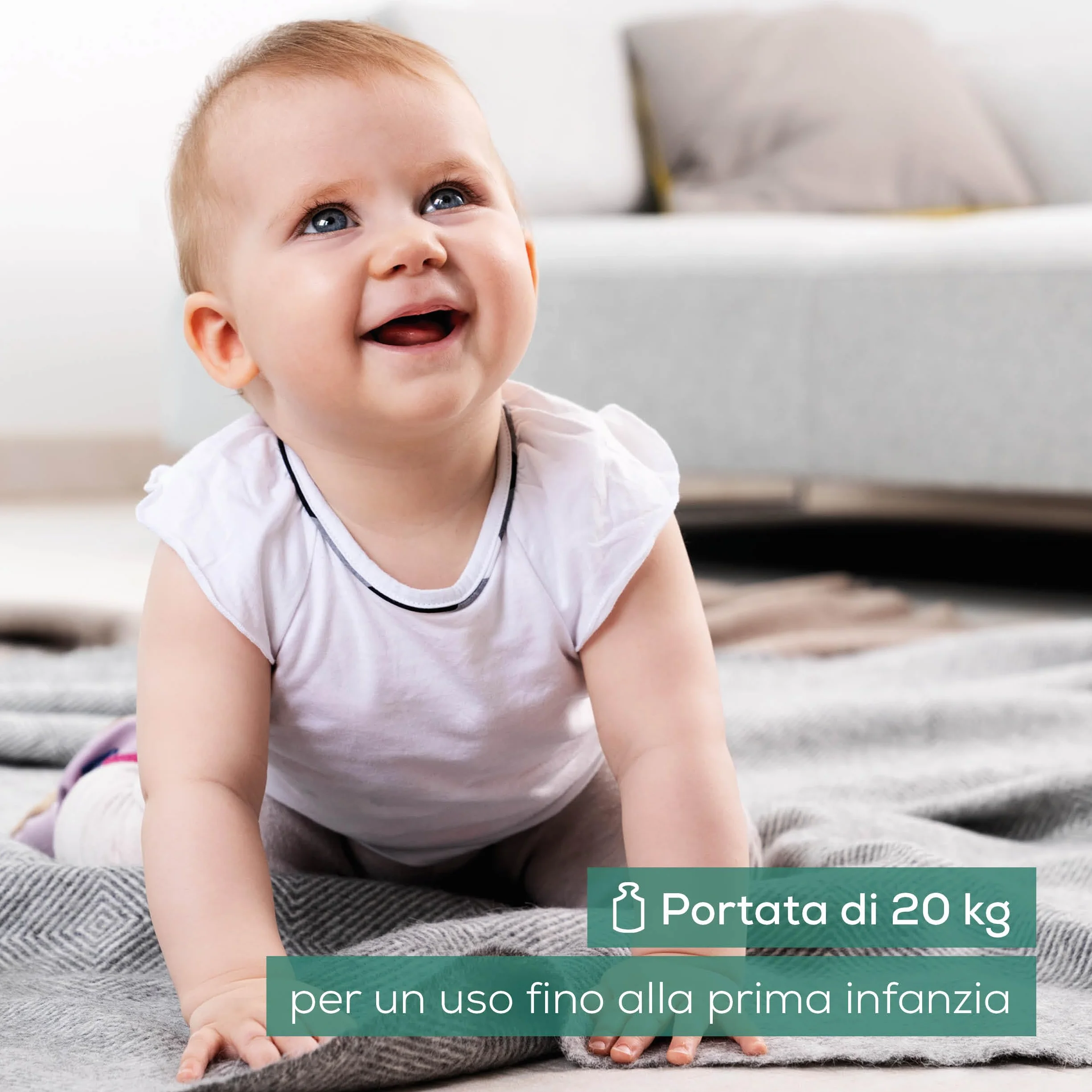 Beurer BY 90 Bilancia Pesaneonati Digitale Bluetooth BabyCare, Portata 20 kg, Metro Integrato, Tara, Fermo-Pesata, Display LCD, 10 Memorie