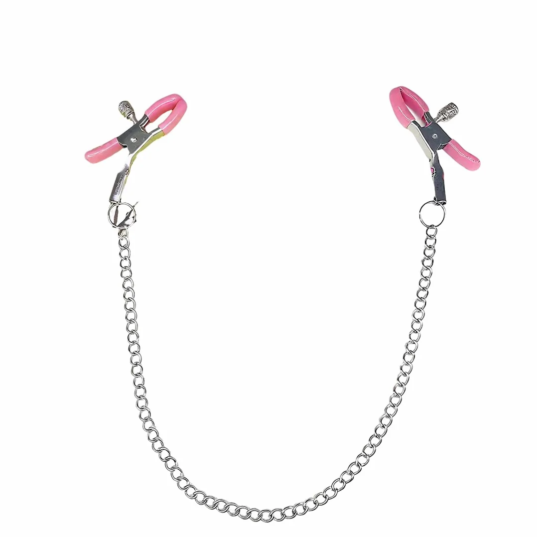 1 Pezzo pinze per capezzoli, Pinze capezzoli, capezzoli stimolanti, Rosa