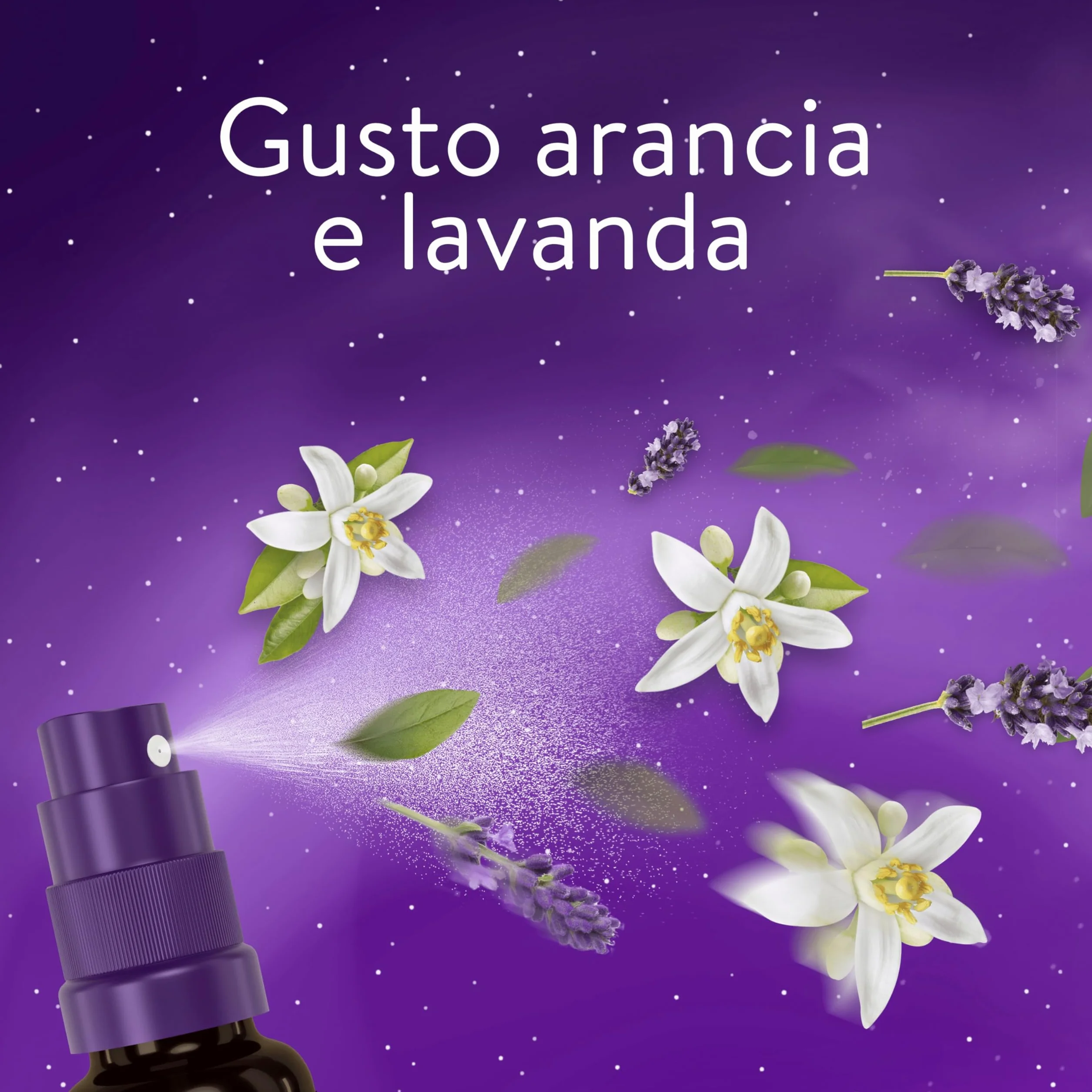 ZzzQuil Spray Orale Integratore Sonno Melatonina 0,5-1 mg Lavanda Arancia Senza Zucchero Vegano 30 ml Maxi Formato 2 Confezioni