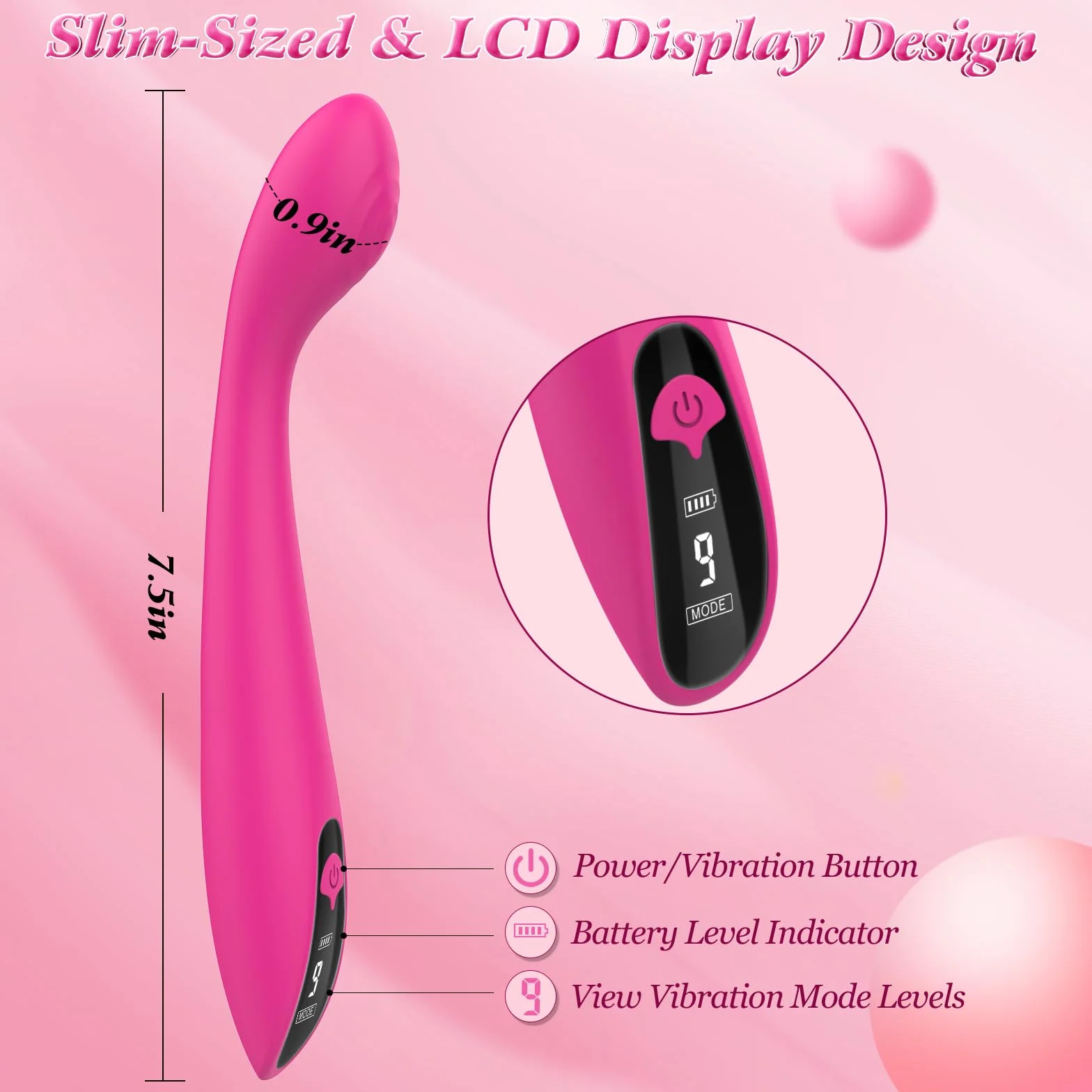 Sex Toýs Femminile Vibratore - Dildo vibrante per donne e coppie, set di giocattoli erotici maschili Gay Liver Gate Plug con 9 modelli di vibrazione, stimolatore del clitoride e del punto G