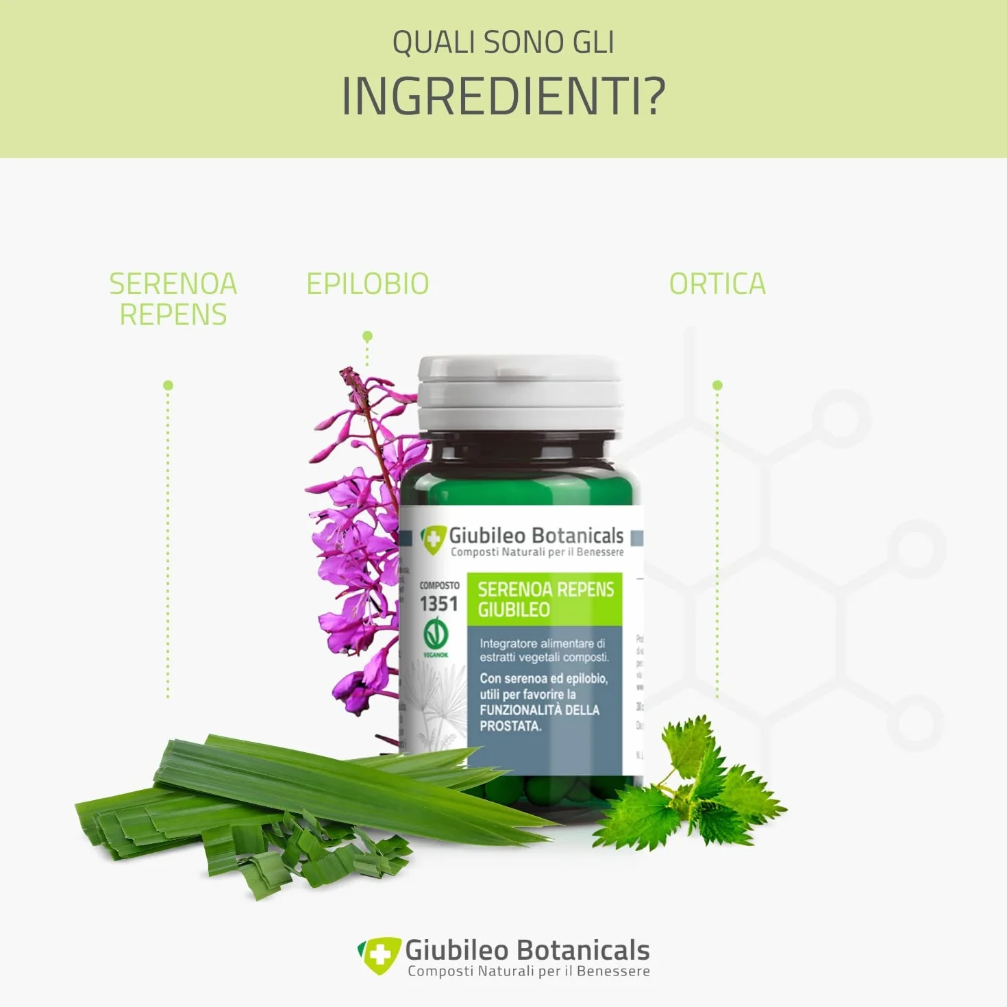Integratore Serenoa Repens Epilobio Ortica per Prostata 30 capsule
