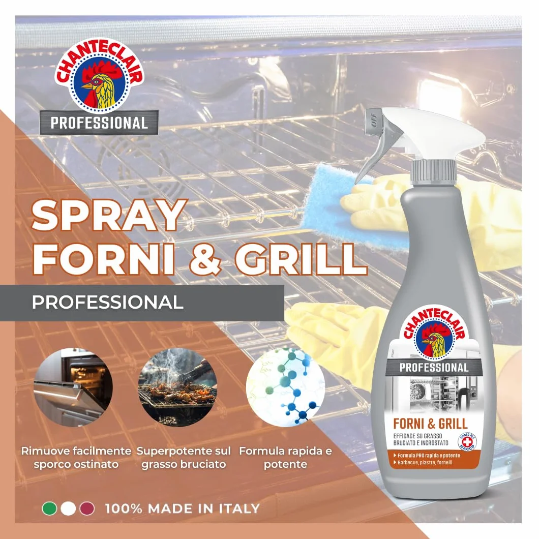 CHANTECLAIR SGRASSATORE FORNI 700 ml