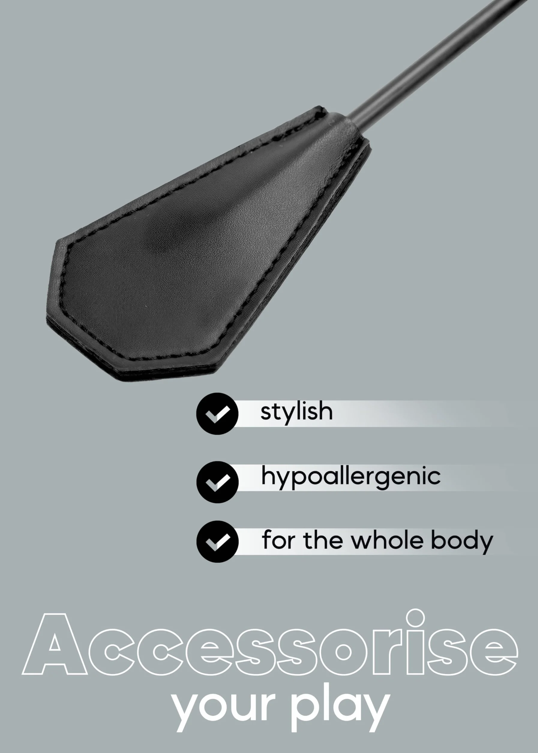 Teaser con piume sintetiche 38 cm marrone