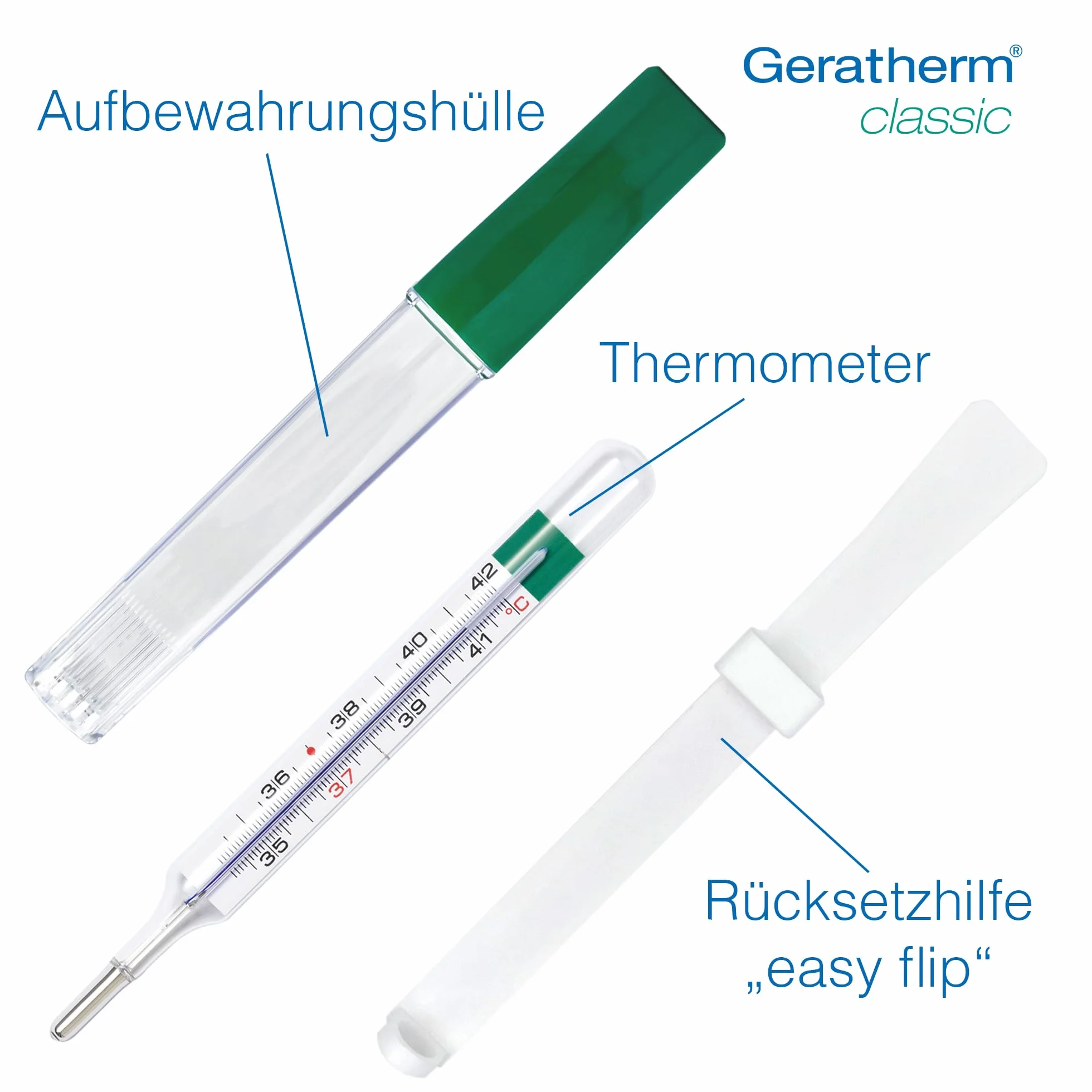 GERATHERM Termometro S/Mercurio Classic