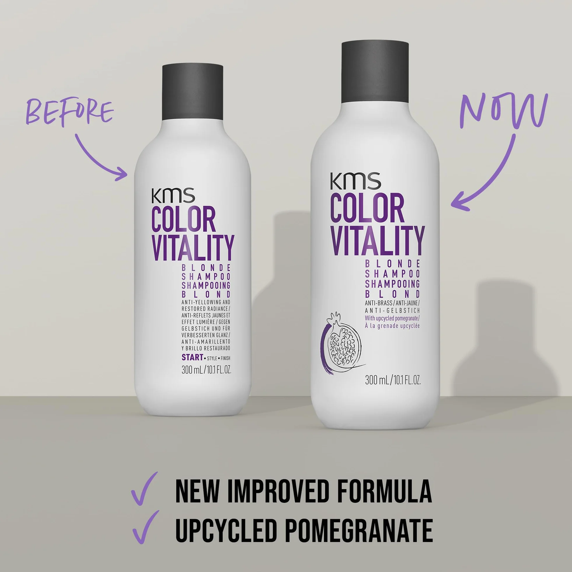 KMS ColorVitality Blonde Shampoo 300ml Antigiallo