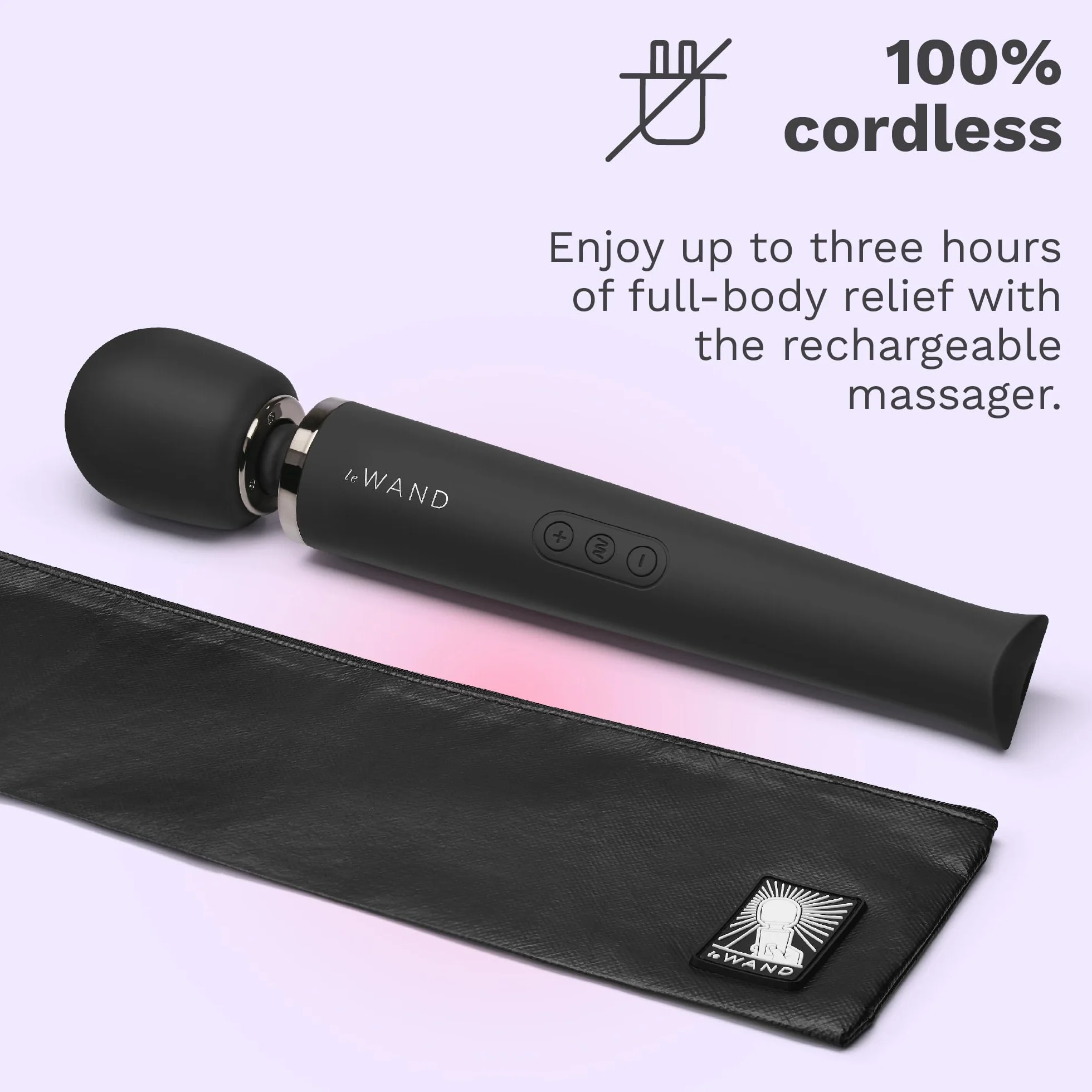 Le Wand - Rechargeable Massager Black